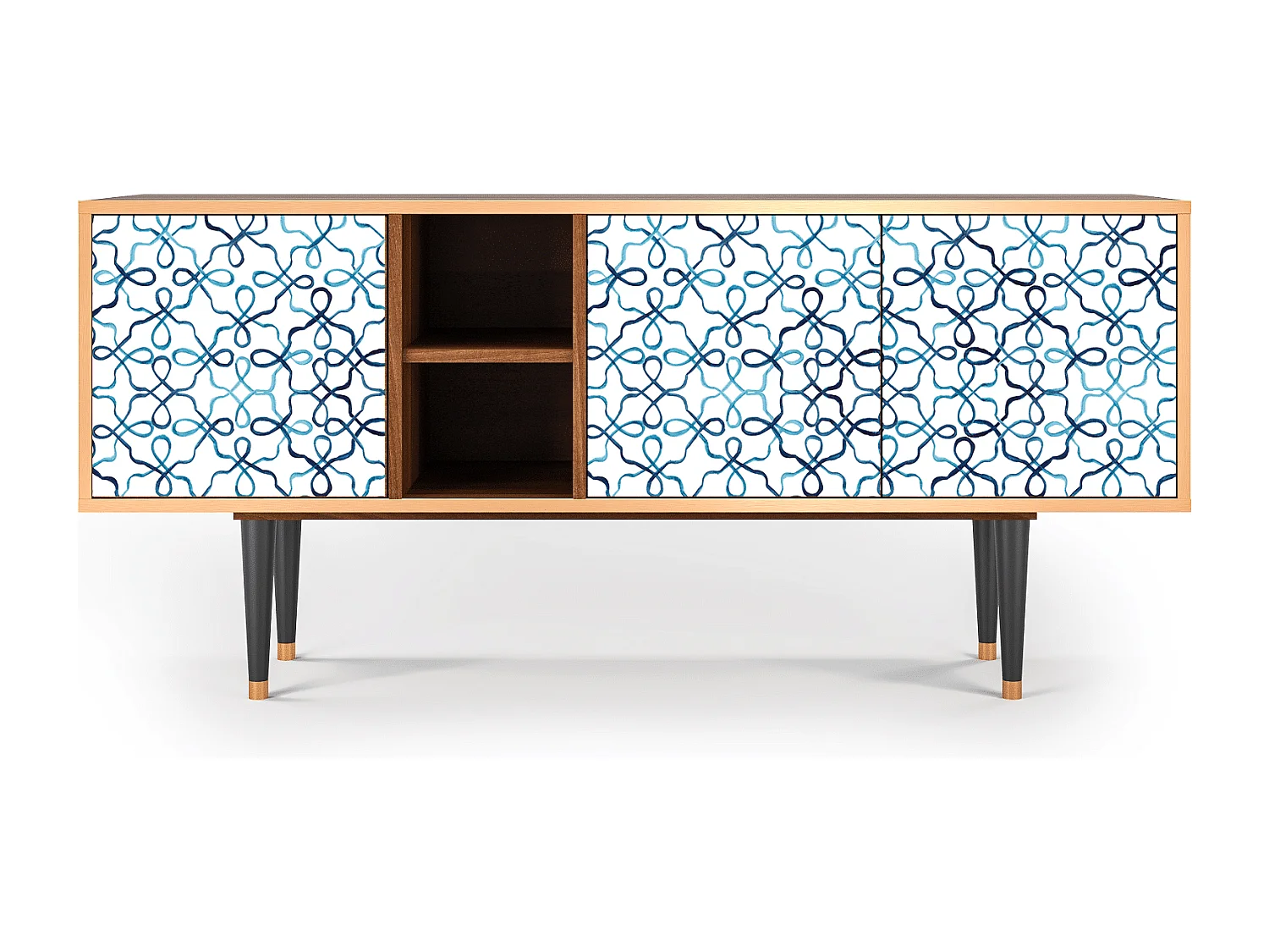 Mobile TV - 150х69х41 cm - T5 - Marine Strings, Noce