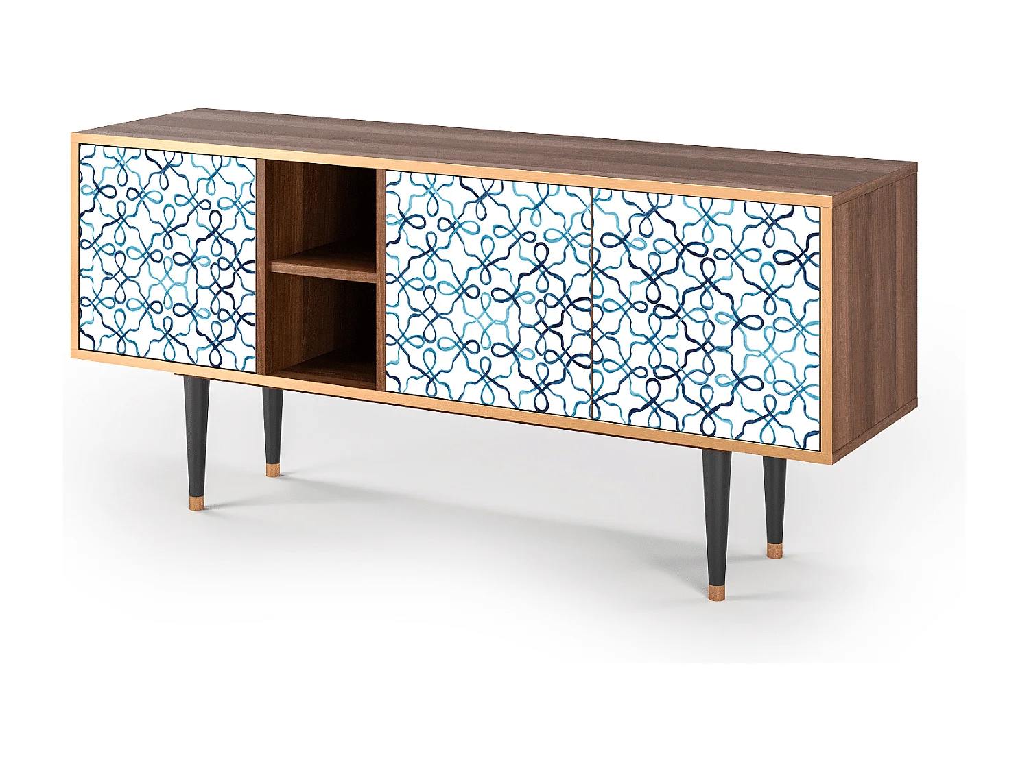 Mobile TV - 150х69х41 cm - T5 - Marine Strings, Noce