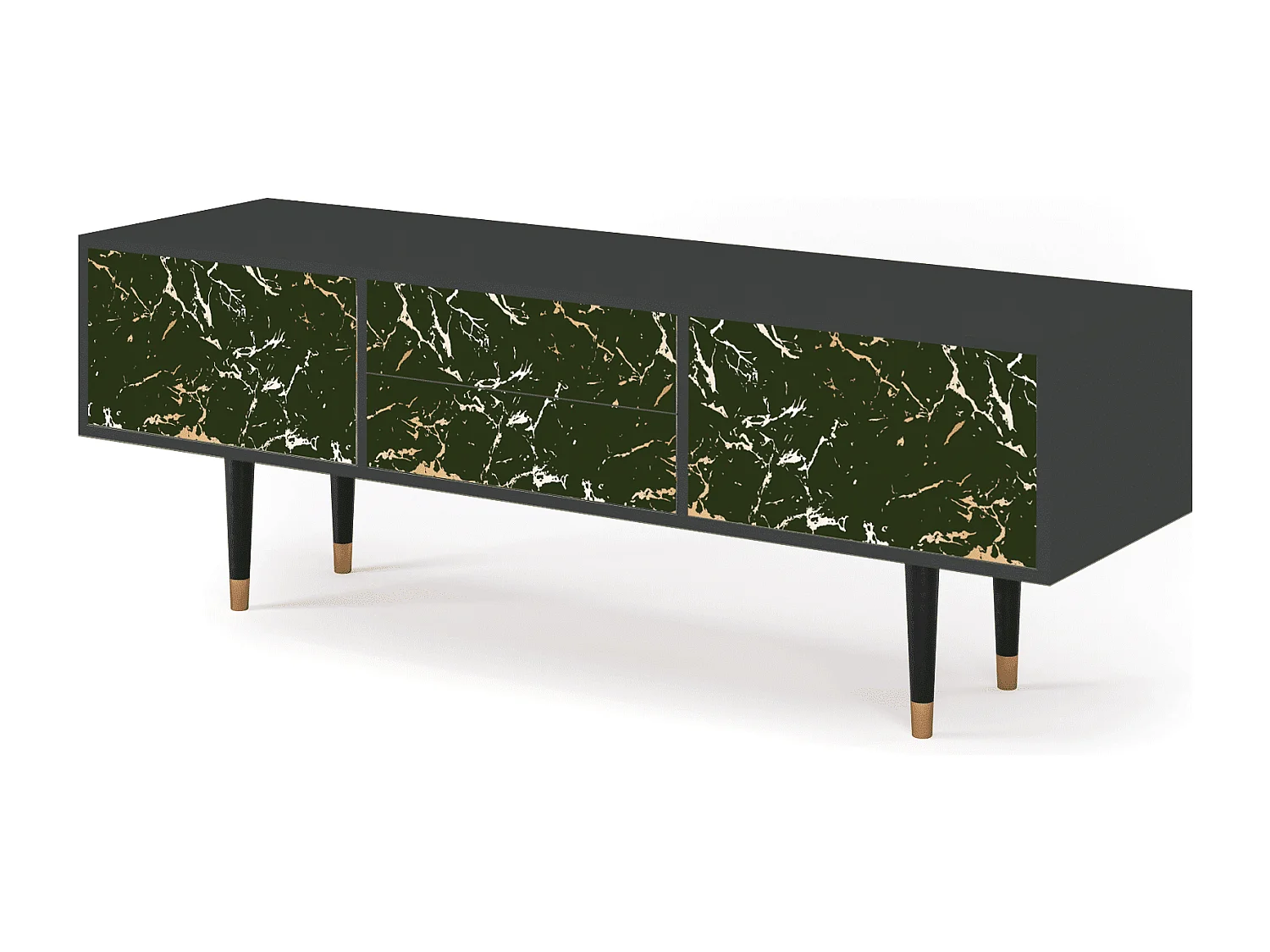 Meuble TV - 170х59х48 cm - T4 - Amazon Forest, Anthracite