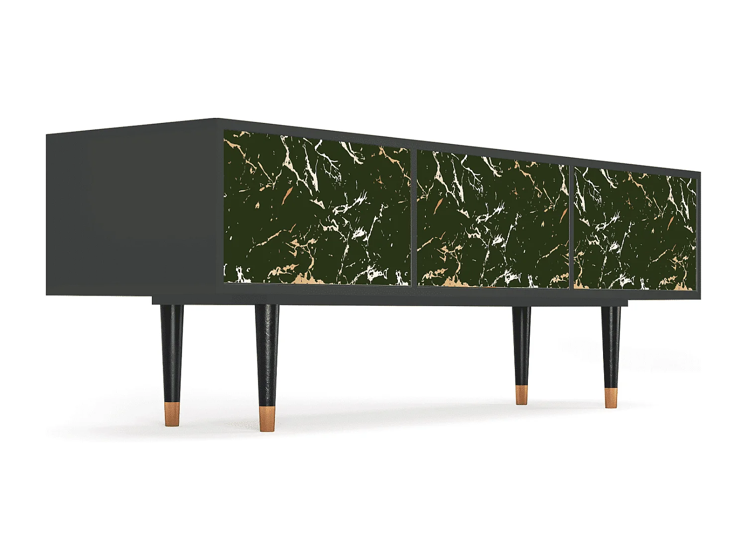 Meuble TV - 170х59х48 cm - T4 - Amazon Forest, Anthracite