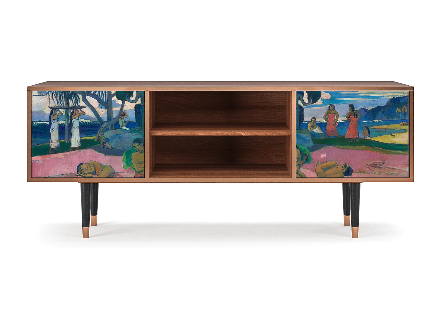 TV-meubel - 170х69х48 cm - T2 - Day of the God, Walnoot