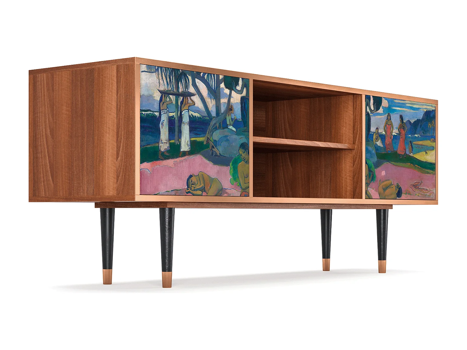 TV-meubel - 170х69х48 cm - T2 - Day of the God, Walnoot