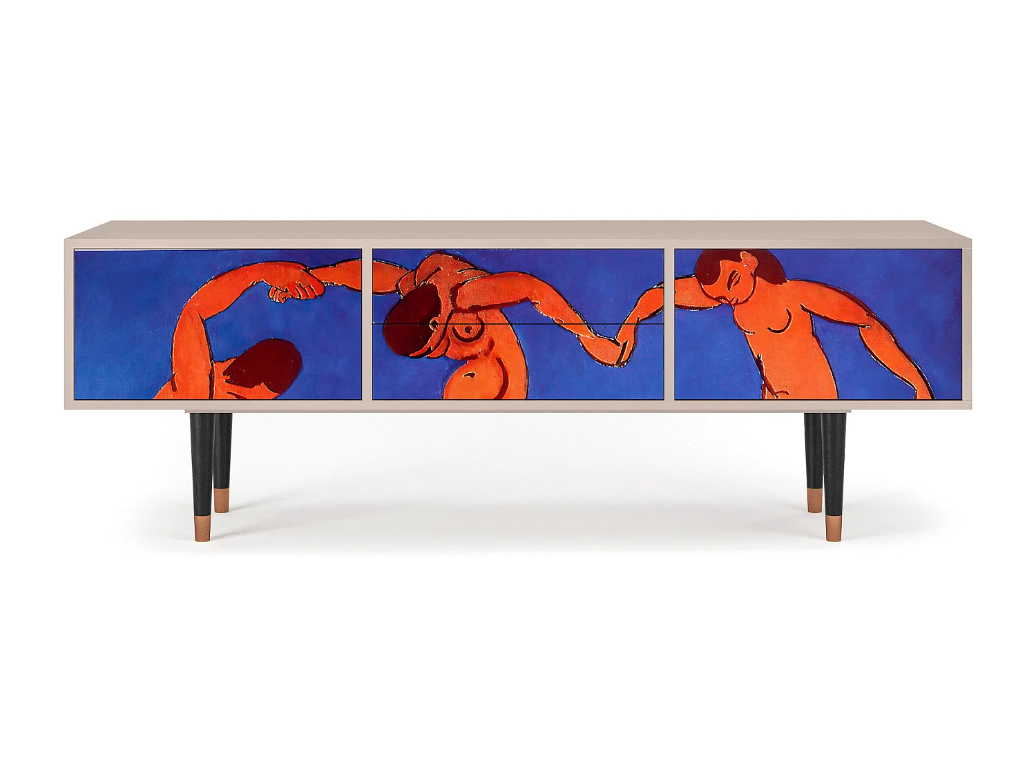 Mueble de TV - 170х59х48 cm - T4 - The Dance by Matisse , Latte