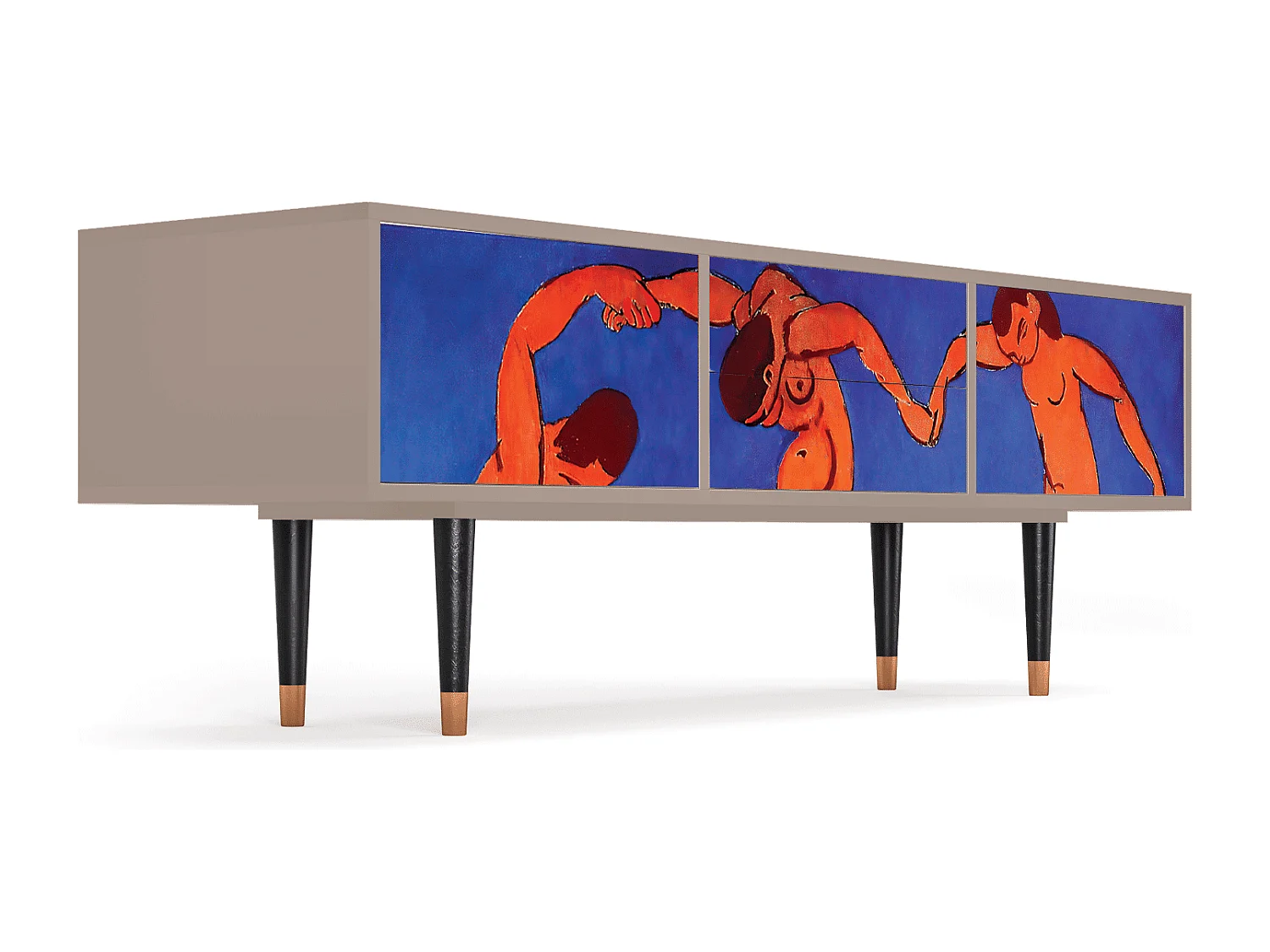 Mueble de TV - 170х59х48 cm - T4 - The Dance by Matisse , Latte