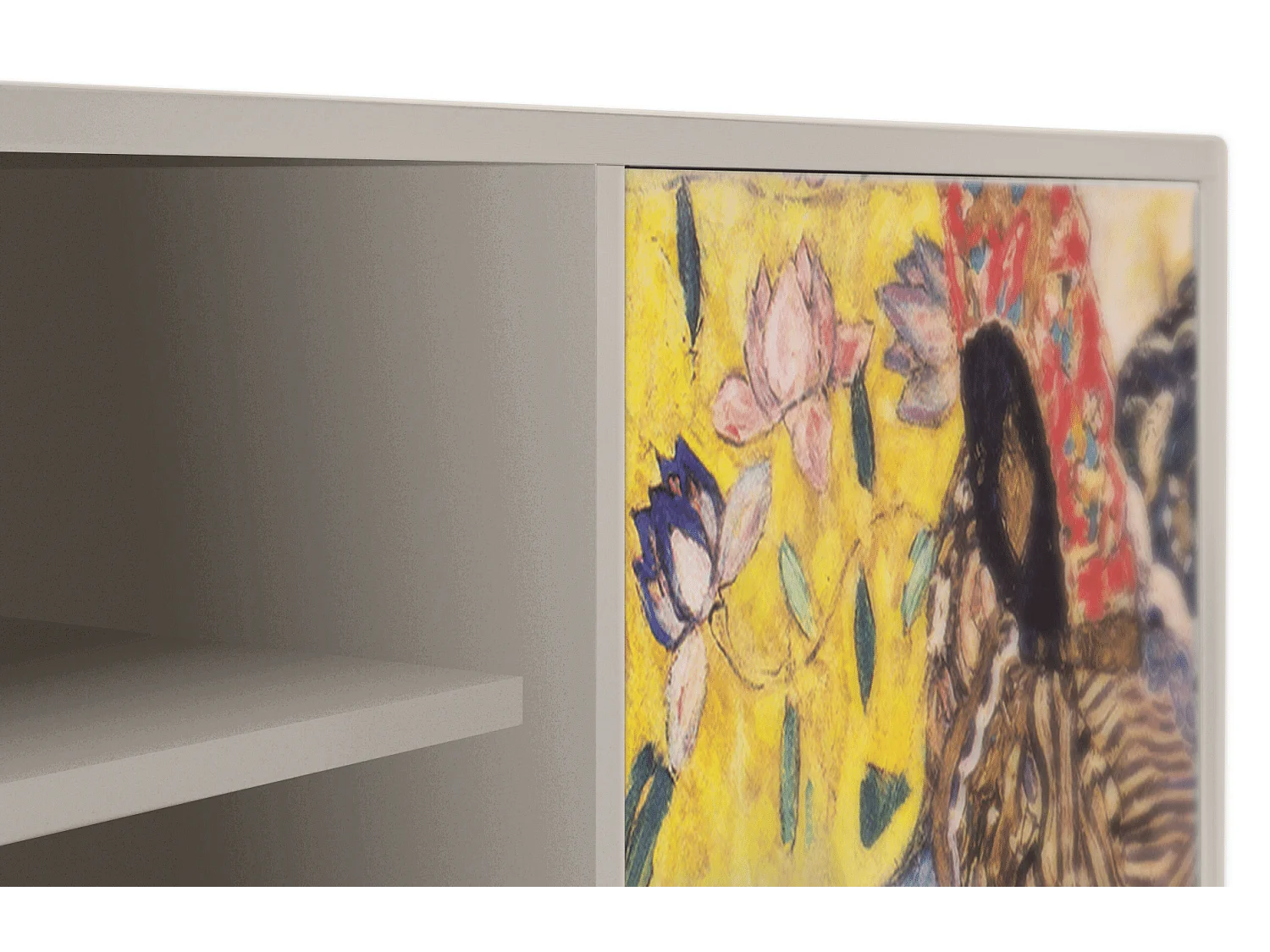 TV-meubel - 170х69х48 cm - T2 - Lady with Fan by Klimt, Zand