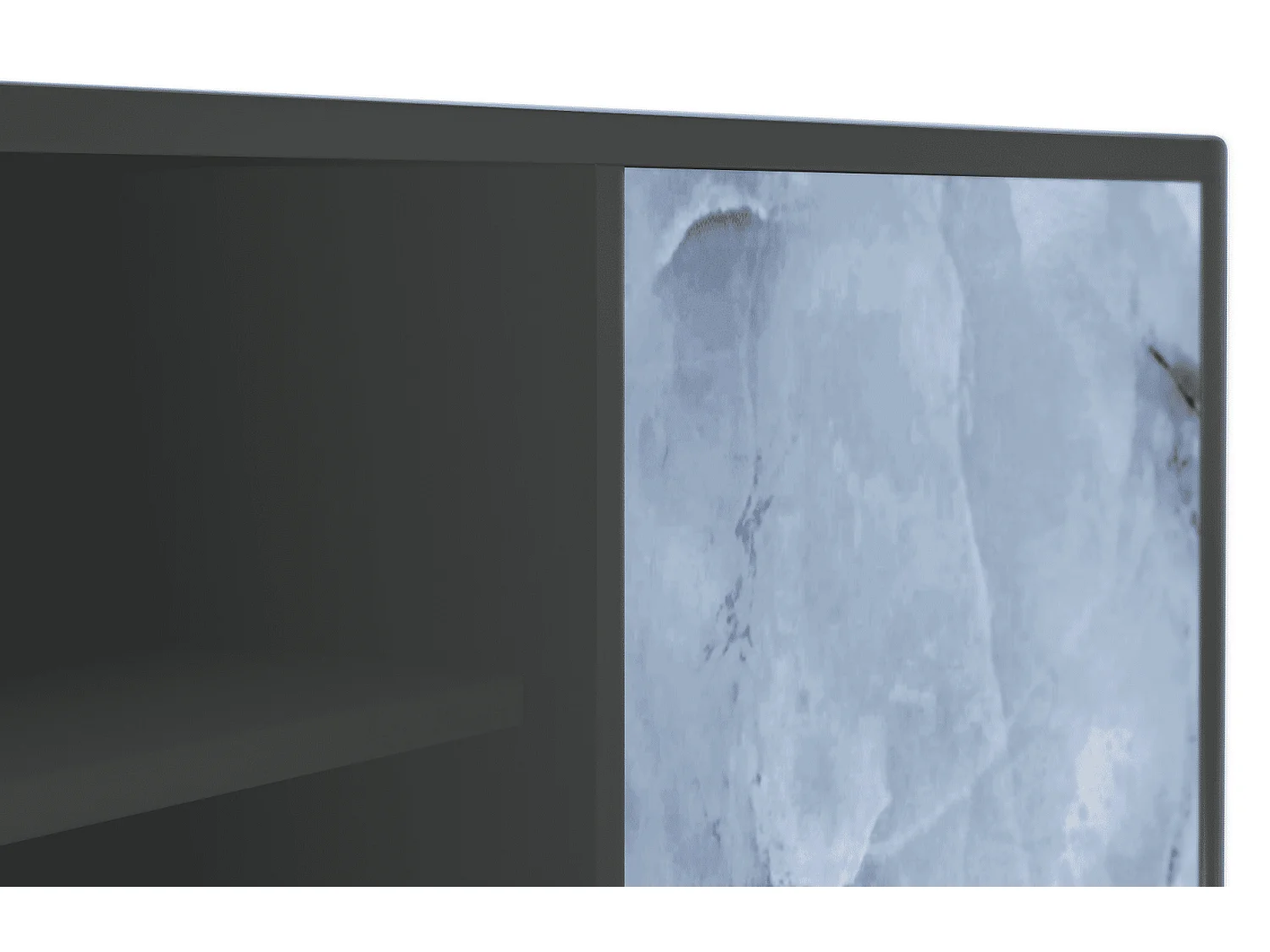 Meuble TV - 170х69х48 cm - T2 - Feather Ice, Anthracite