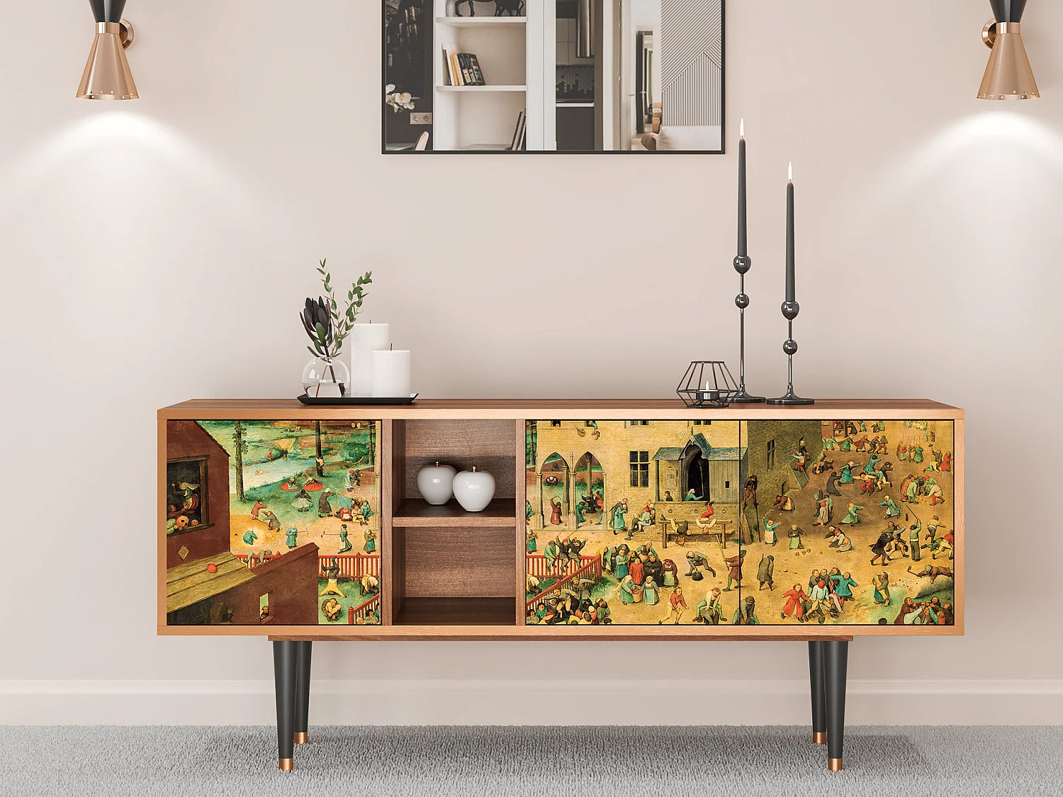 Mobile TV - 150х69х41 cm - T5 - Children Games, Noce