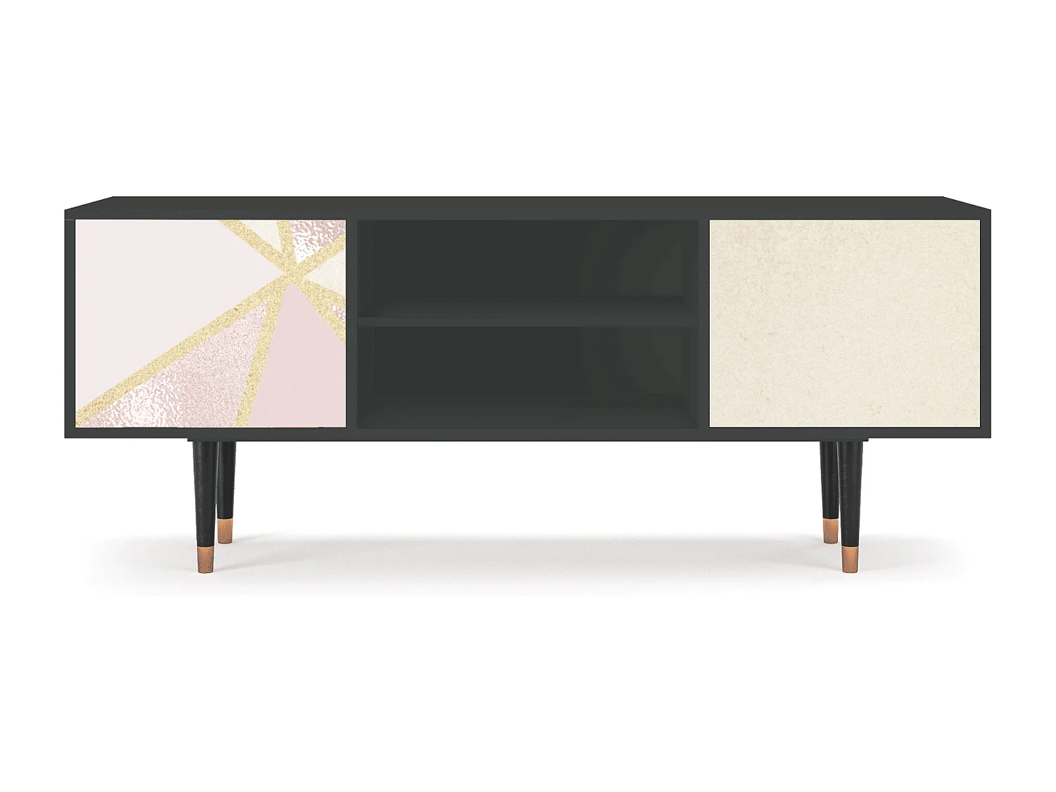 TV-Möbel - 170х69х48 cm - T2 - Cosmopolitan Diva, Anthrazit