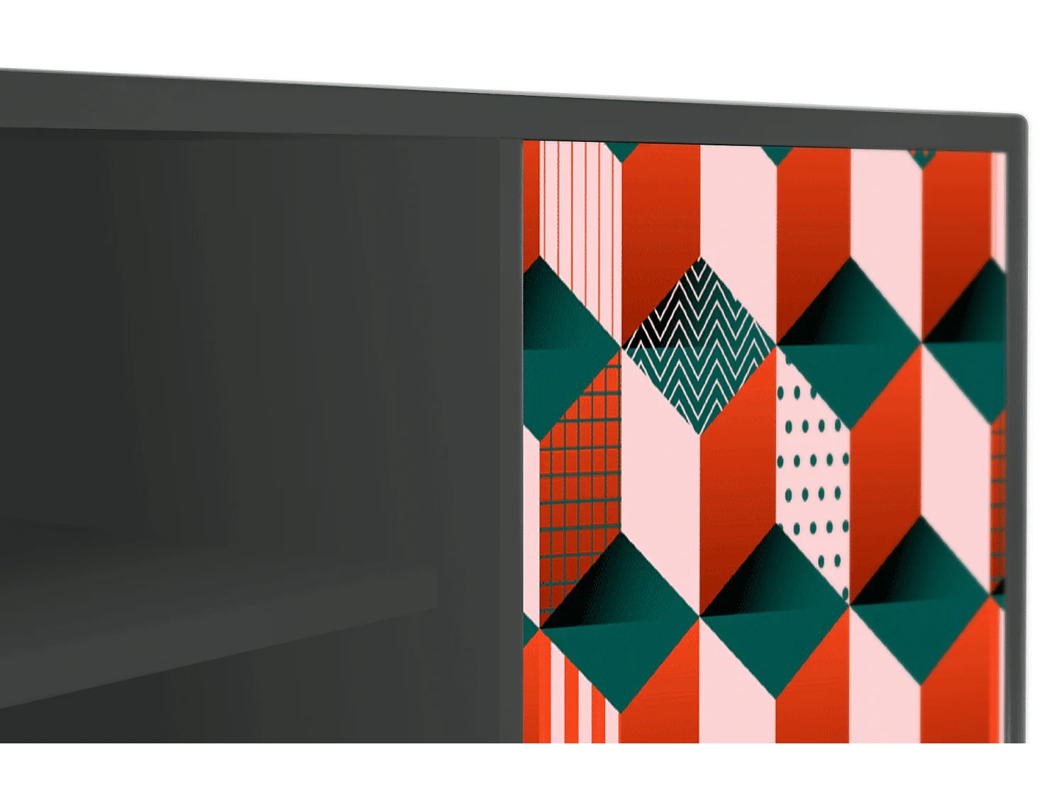 Meuble TV - 170х69х48 cm - T2 - Pepsi-Cola, Anthracite