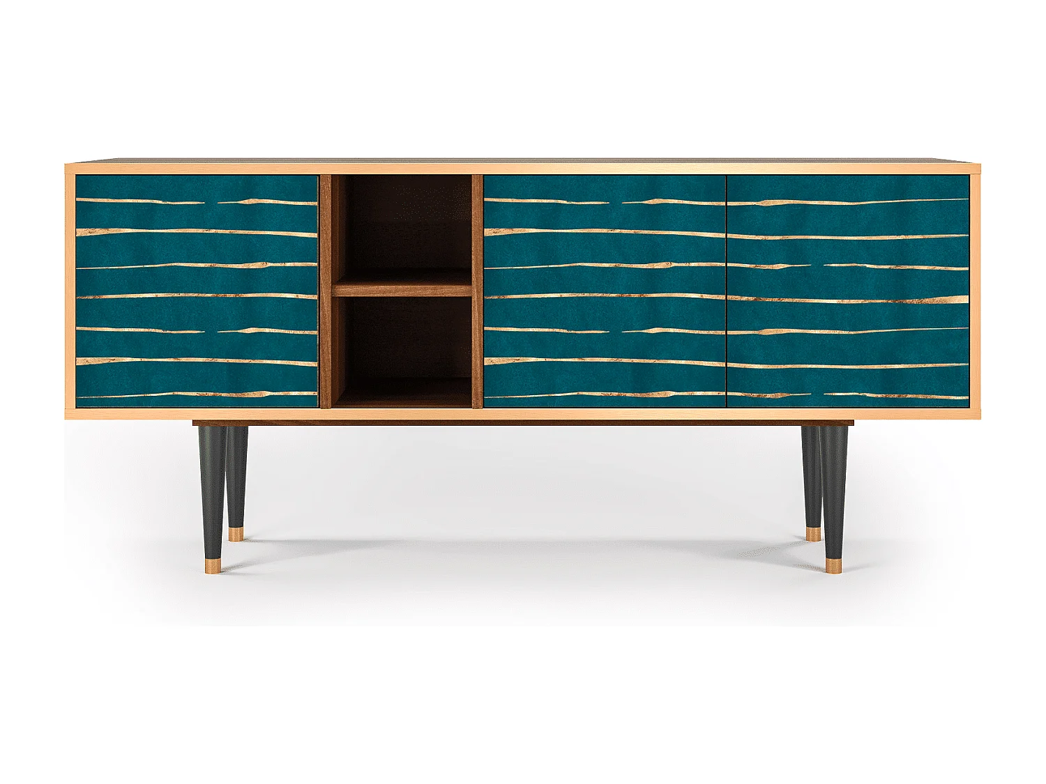 Mobile TV - 150х69х41 cm - T5 - Ocean Drive, Noce