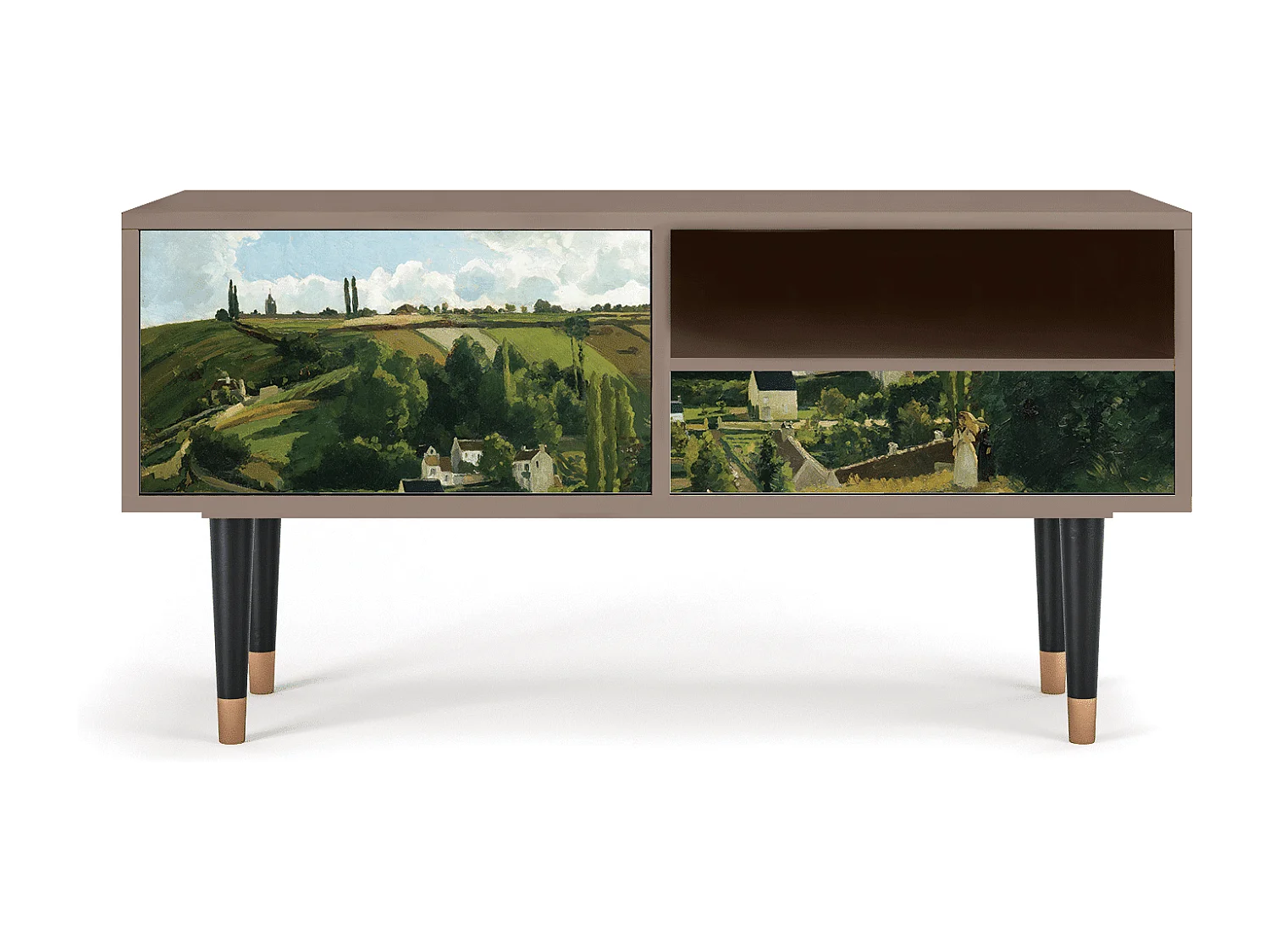 Meuble TV - 115х59х48 cm - T3 - Jalais Hill by Pissarro, Latte