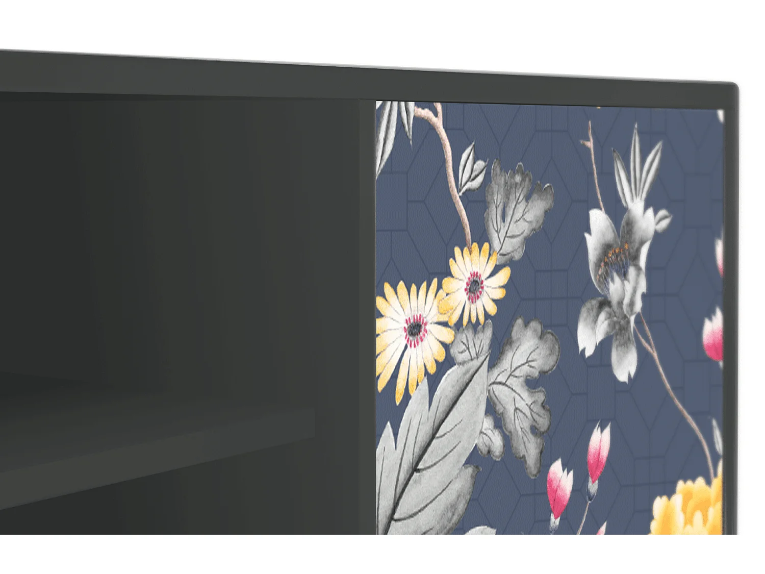 Meuble TV - 170х69х48 cm - T2 - Dark Flower Bed, Anthracite