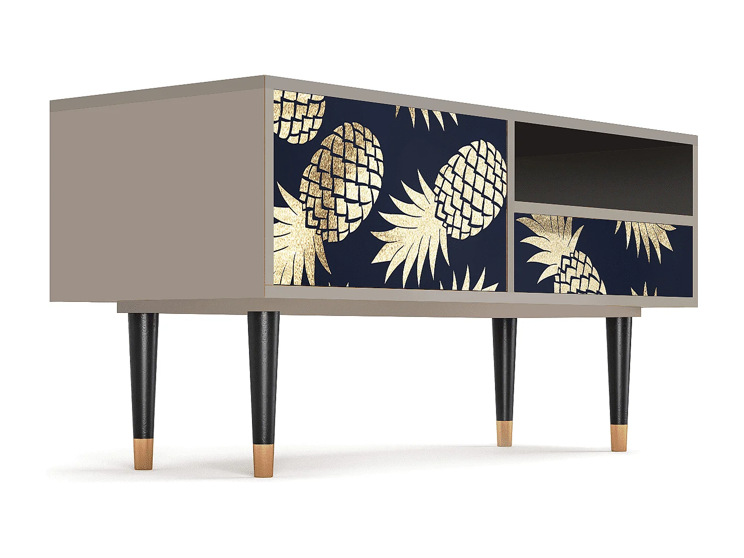 TV-meubel - 115х59х48 cm - T3 - Sunny Pineaple, Zand