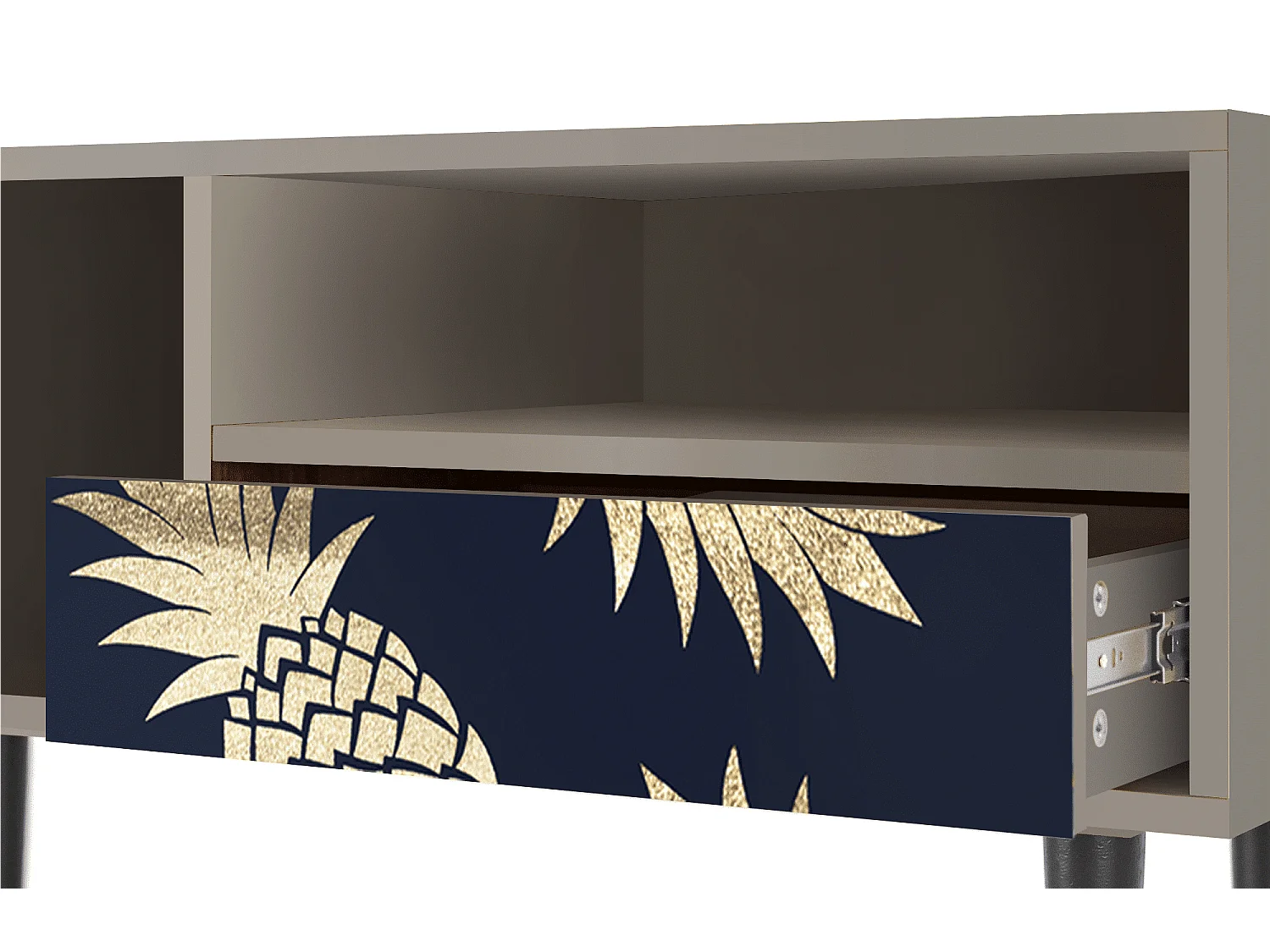 Mobile TV - 115х59х48 cm - T3 - Sunny Pineaple, Sabbia