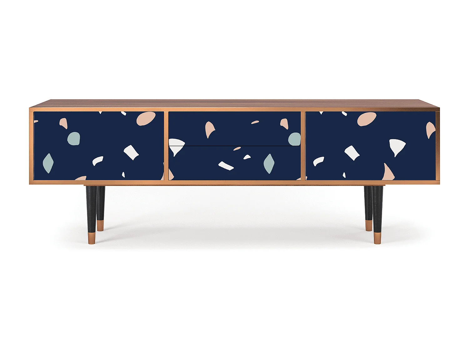 TV-Möbel - 170х59х48 cm - T4 - Space Satellites, Walnuss