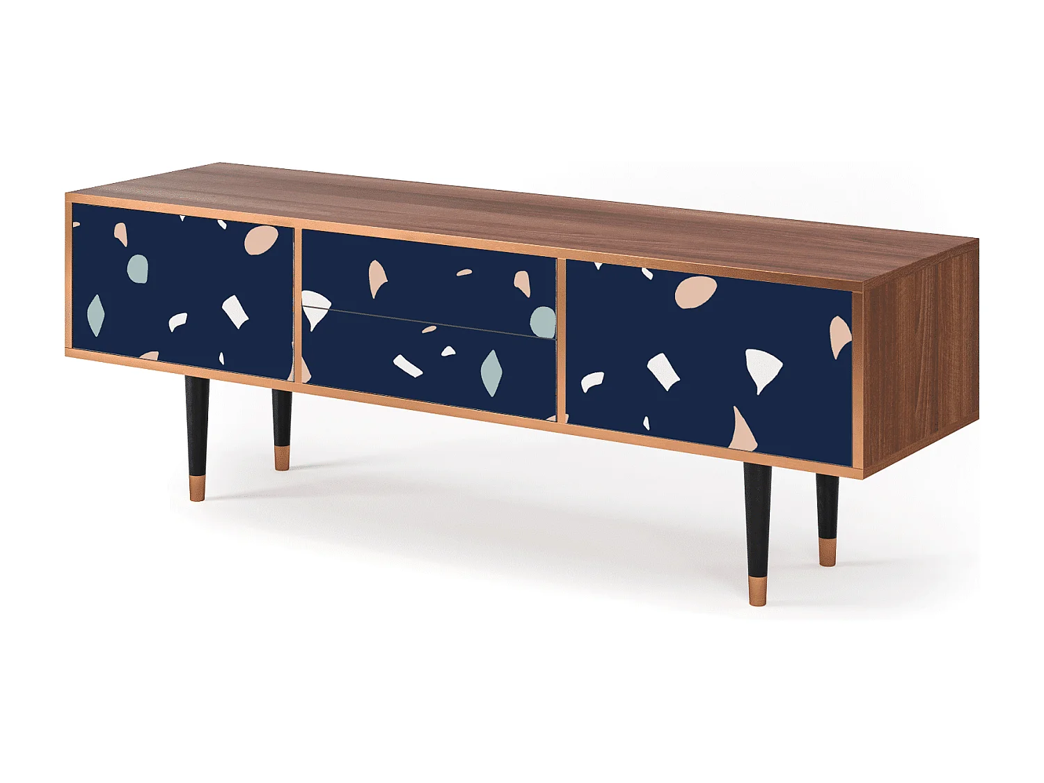 TV-Möbel - 170х59х48 cm - T4 - Space Satellites, Walnuss