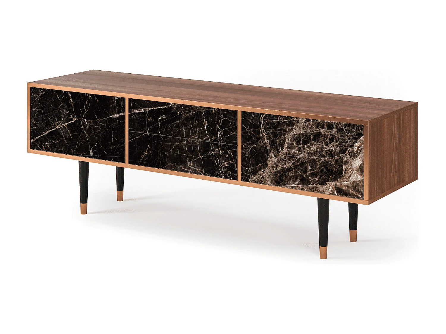 Mobile TV - 170х59х48 cm - T4 - Night Abyss, Noce