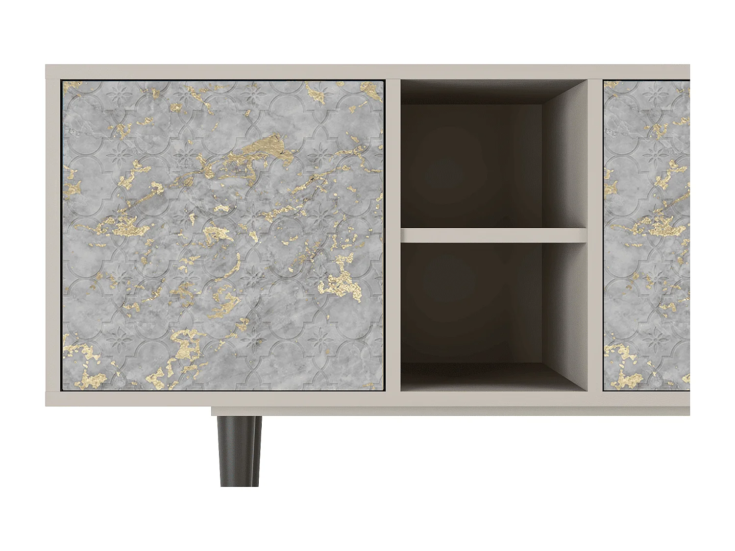 TV-Möbel - 150х69х41 cm - T5 - Mariana Trench, Sand