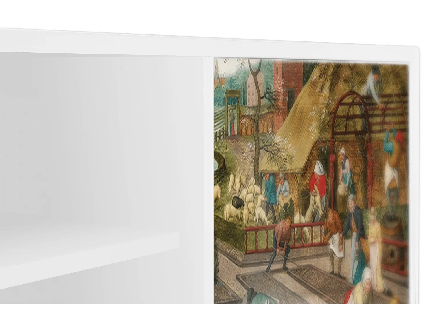 Meuble TV - 170х69х48 cm - T2 - The Younger - Spring, Blanc