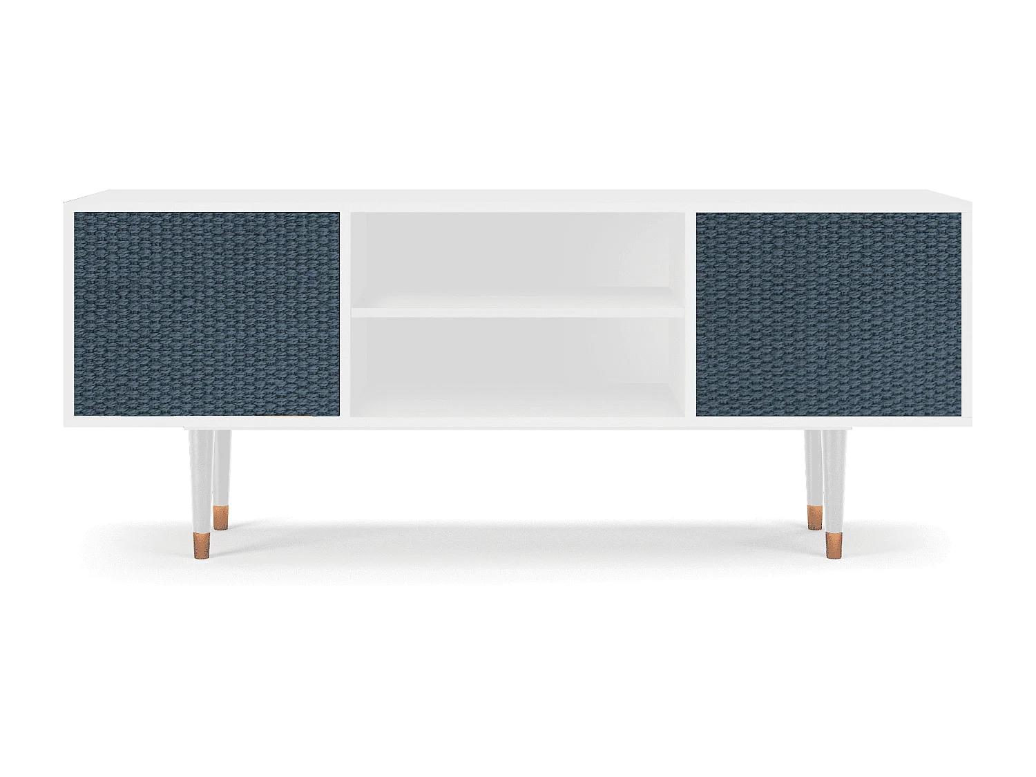 TV-meubel - 170х69х48 cm - T2 - Knitted Pattern, Wit