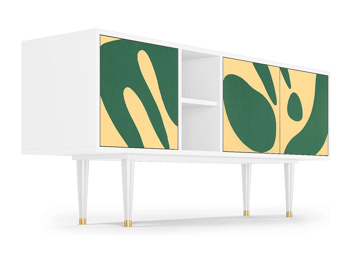 Meuble TV - 150х69х41 cm - T5 - Constellations by Arp, Blanc