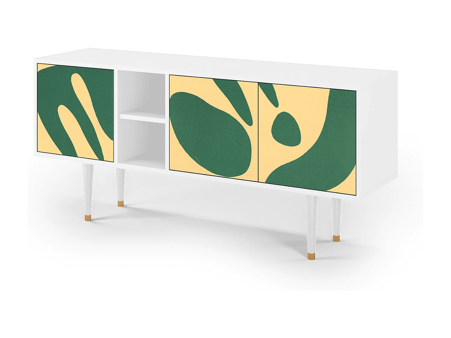 Meuble TV - 150х69х41 cm - T5 - Constellations by Arp, Blanc