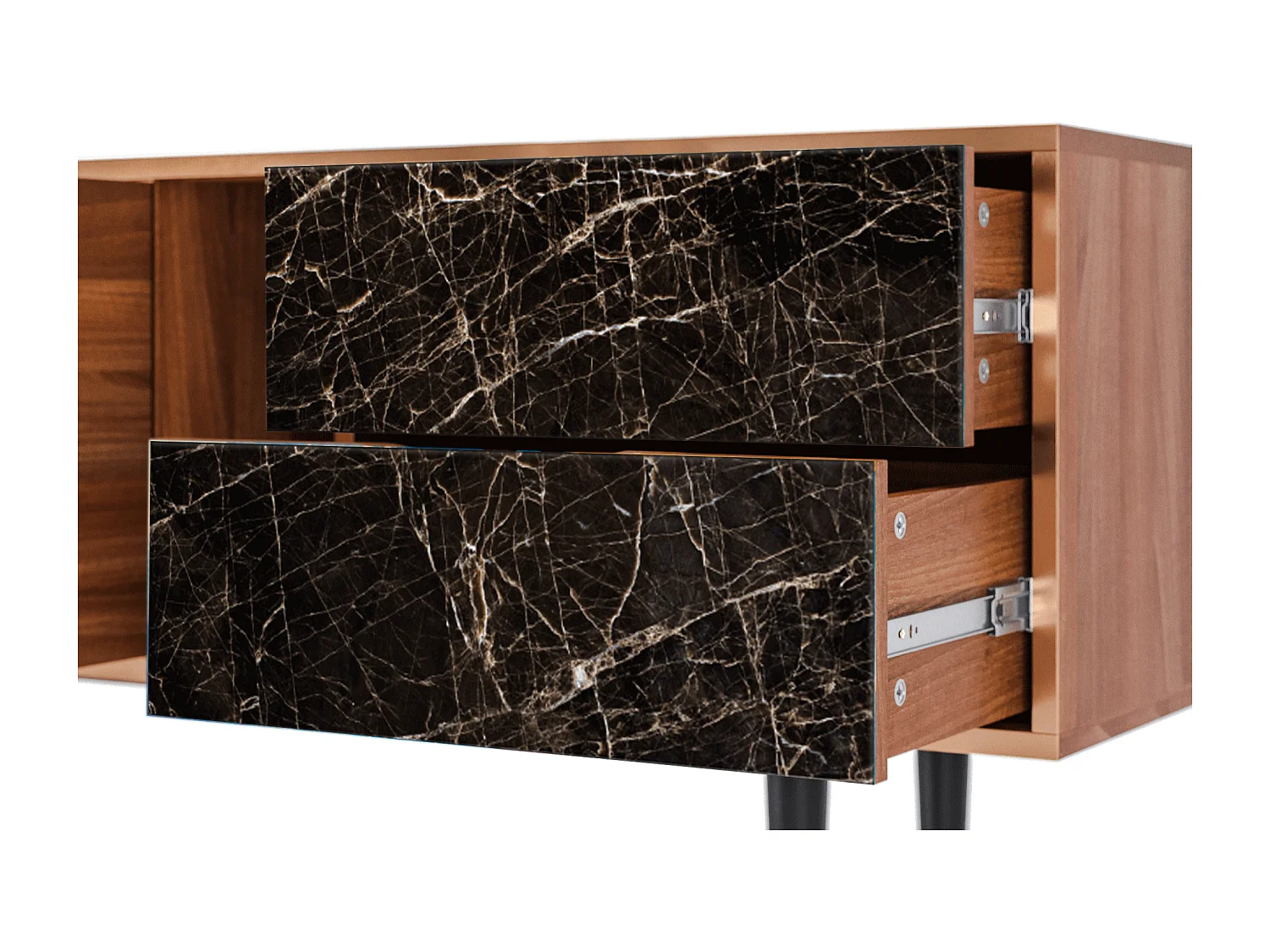 TV-meubel - 170х69х48 cm - T1 - Night Abyss, Walnoot