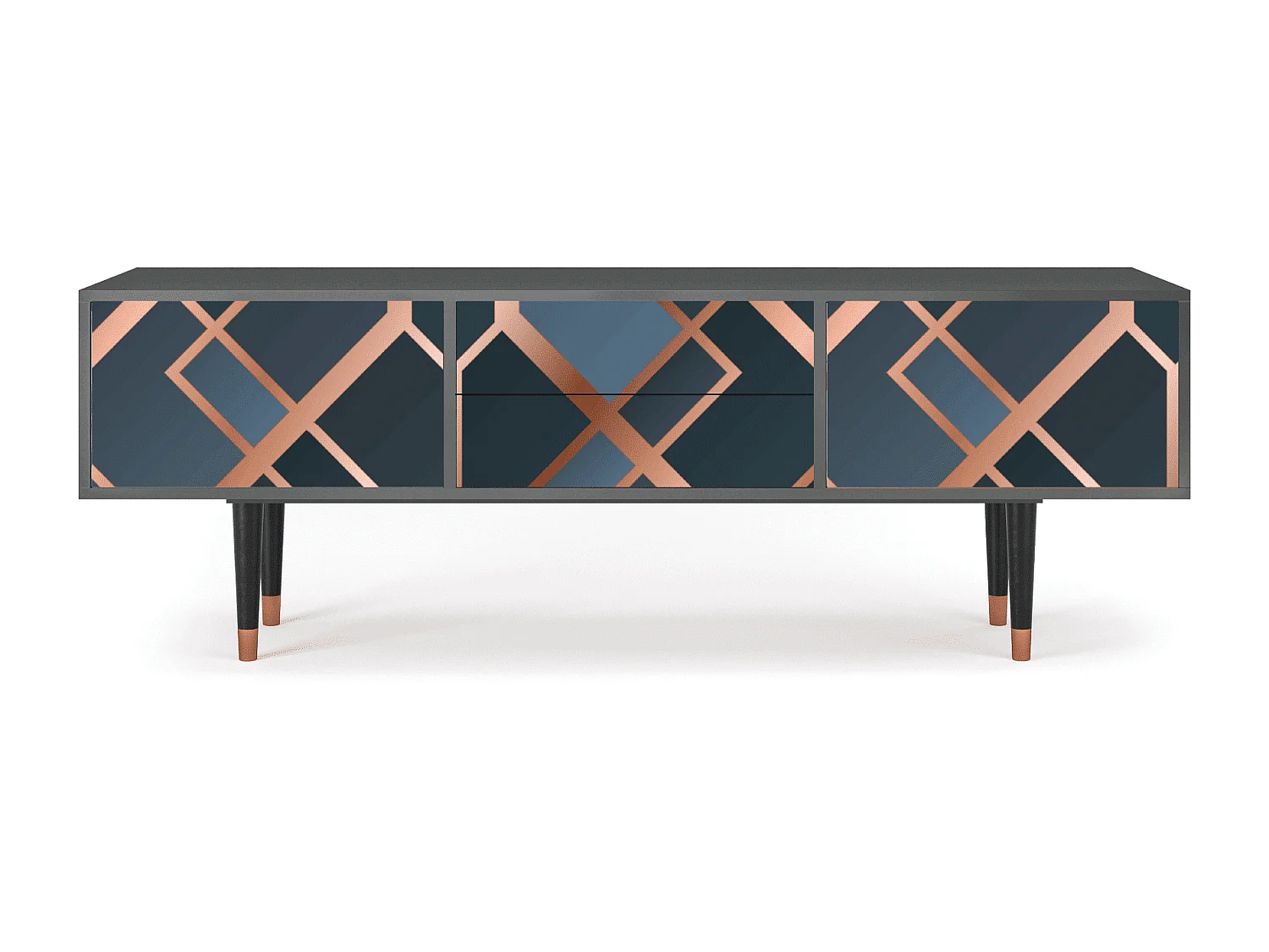 TV-Möbel - 170х59х48 cm - T4 - Ashy 1920', Anthrazit