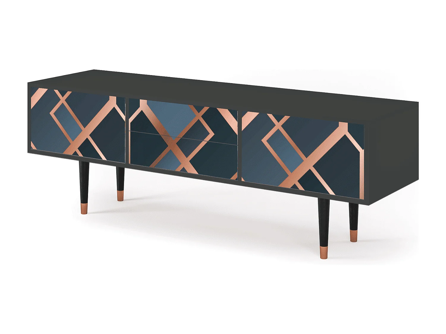 TV-Möbel - 170х59х48 cm - T4 - Ashy 1920', Anthrazit