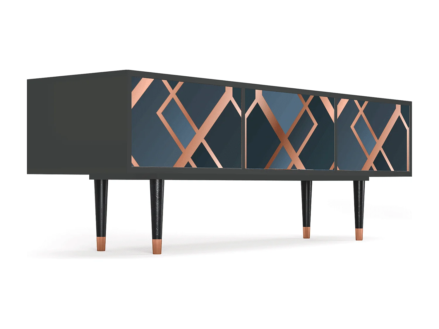 TV-Möbel - 170х59х48 cm - T4 - Ashy 1920', Anthrazit