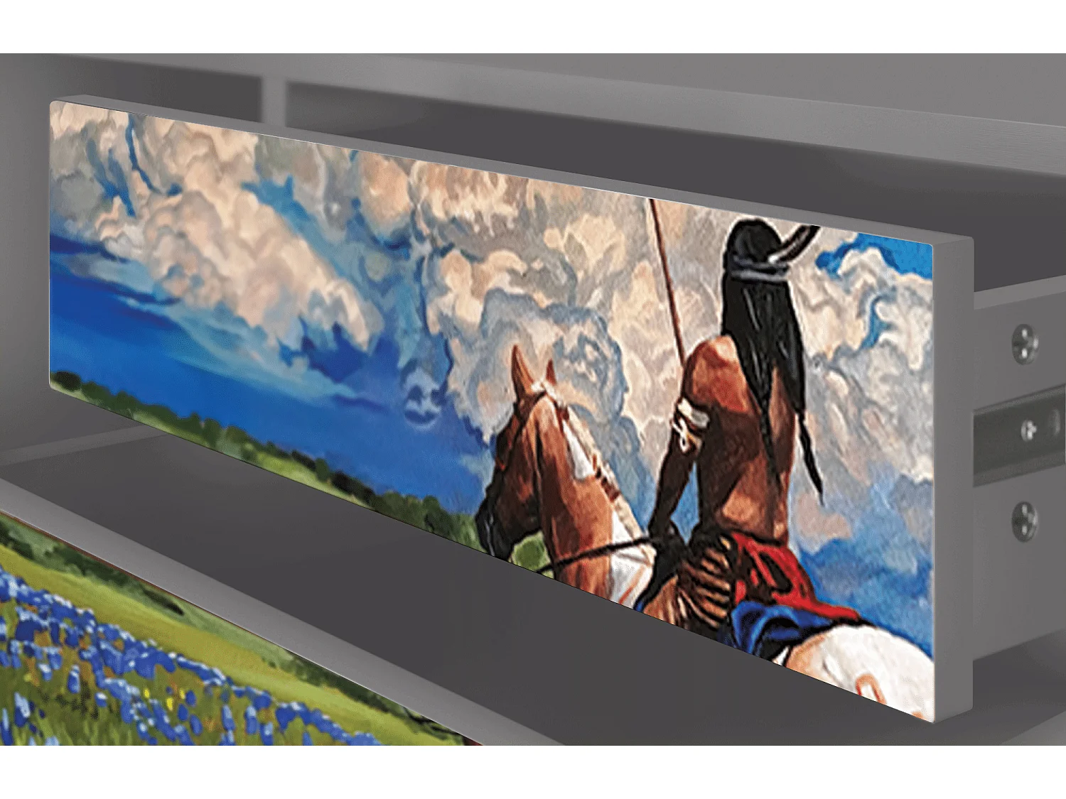 Meuble TV - 170х59х48 cm - T4 - Thunderheads by Dean, Gris