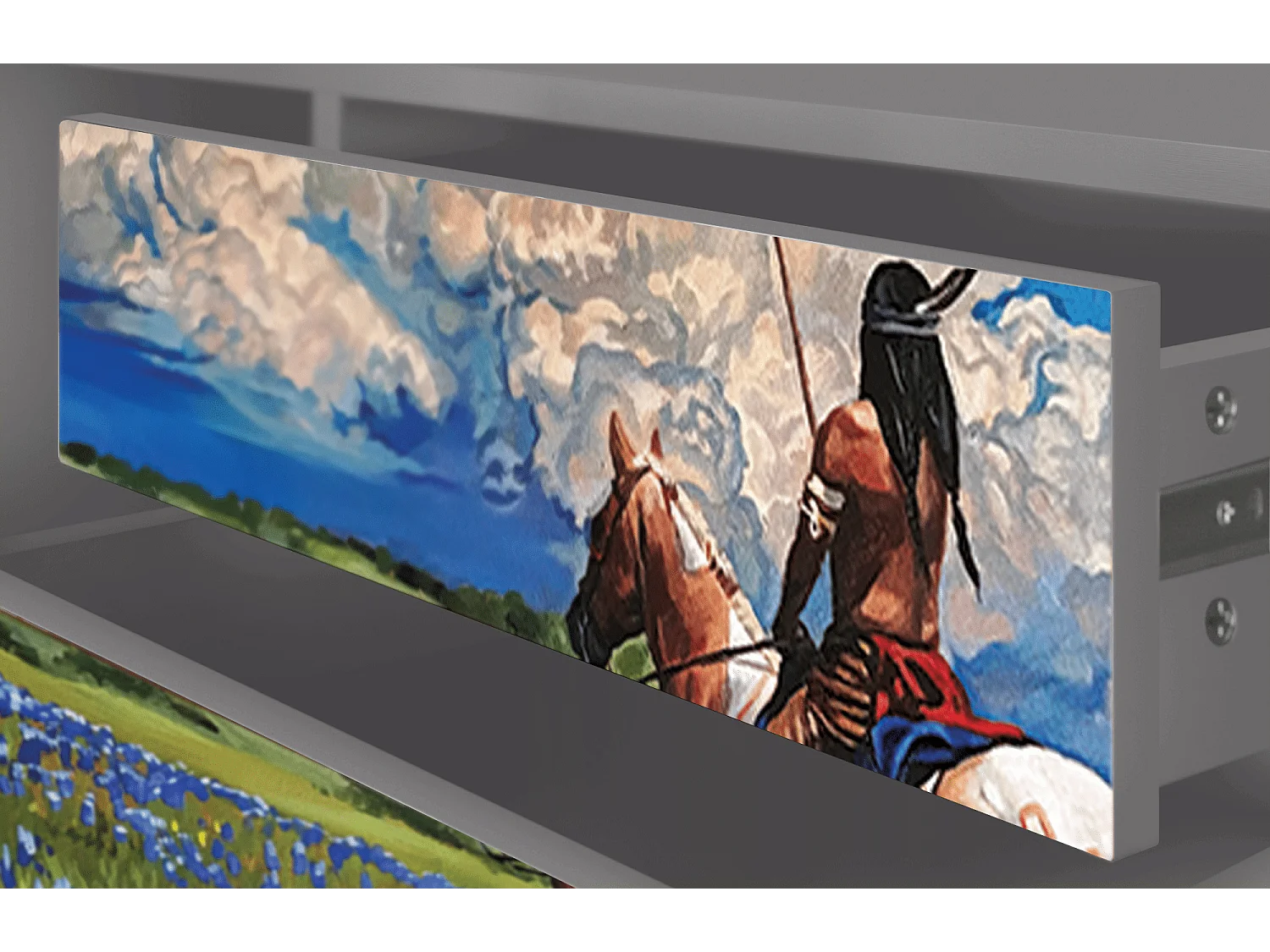 Meuble TV - 170х59х48 cm - T4 - Thunderheads by Dean, Gris