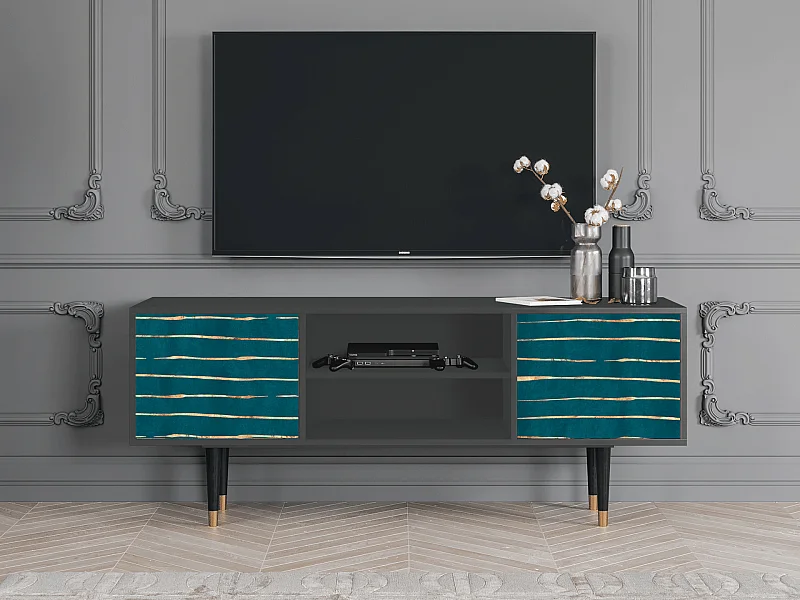 Meuble TV - 170х69х48 cm - T2 - Ocean Drive, Anthracite