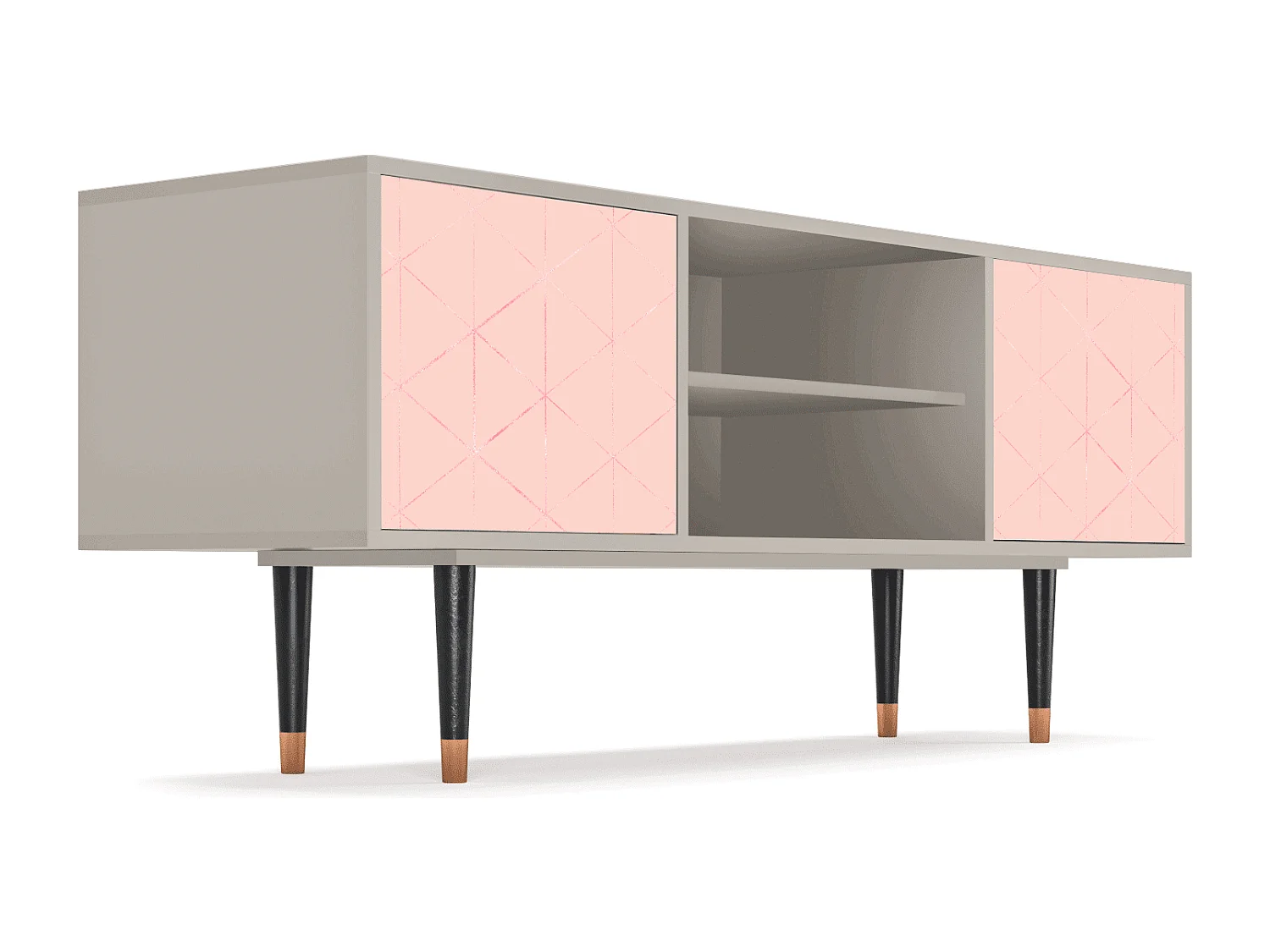 TV-meubel - 170х69х48 cm - T2 - Rose Quartz, Zand