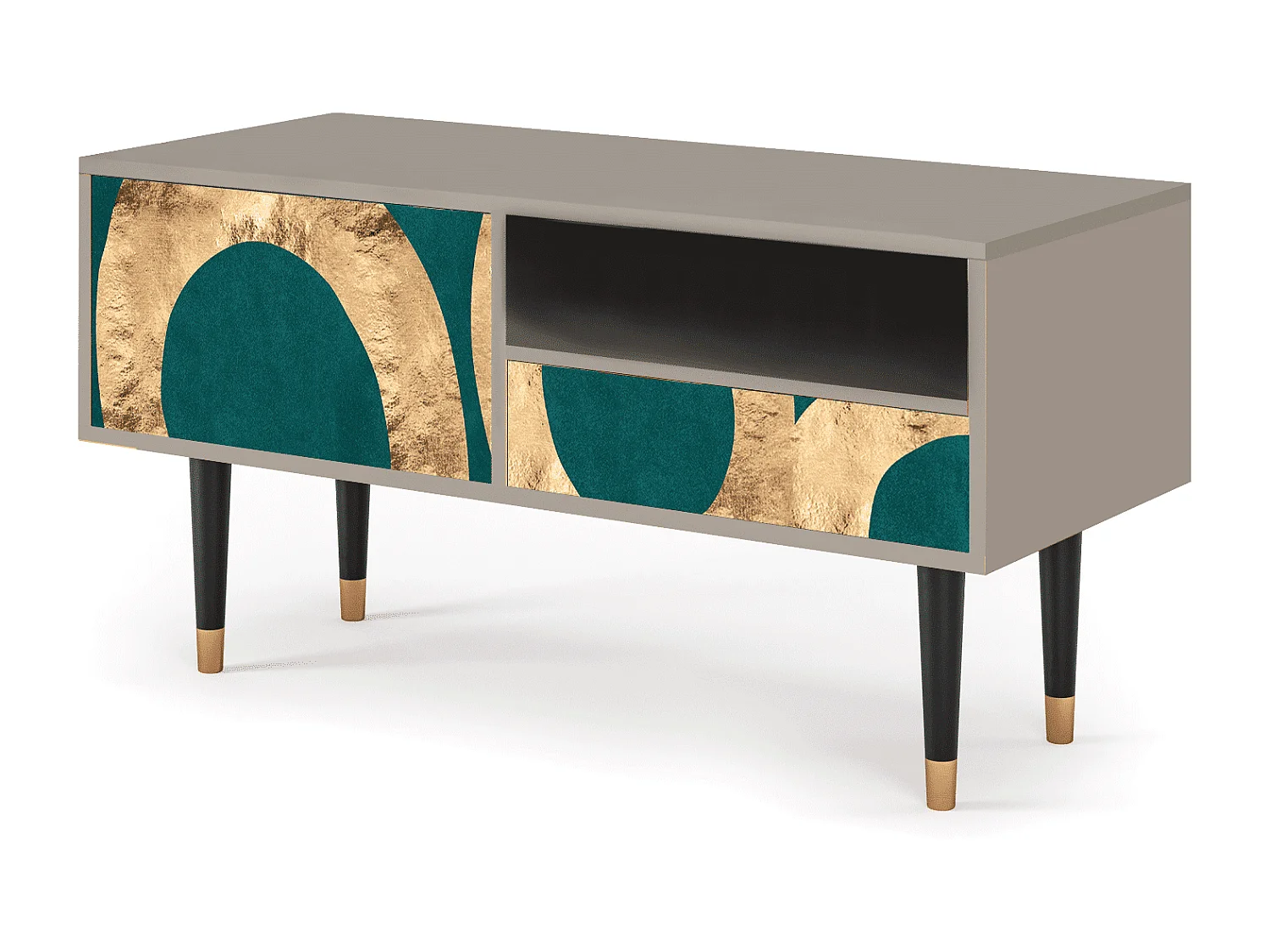 TV-Möbel - 115х59х48 cm - T3 - Zircon Sphere, Sand