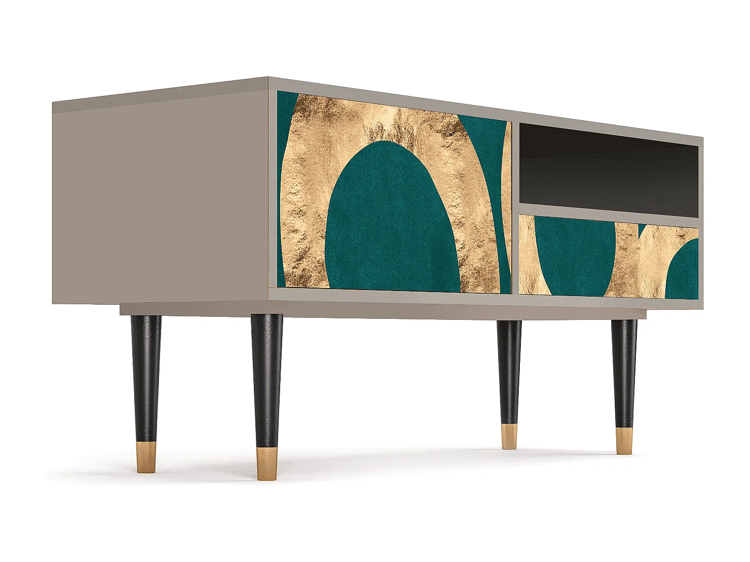 TV-Möbel - 115х59х48 cm - T3 - Zircon Sphere, Sand