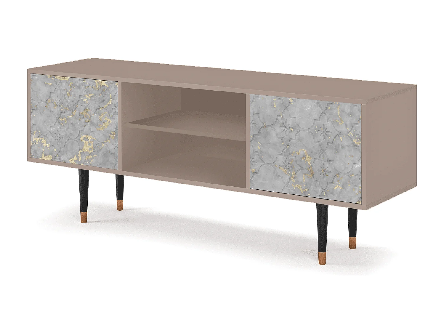 Mueble de TV - 170х69х48 cm - T2 - Mariana Trench, Latte