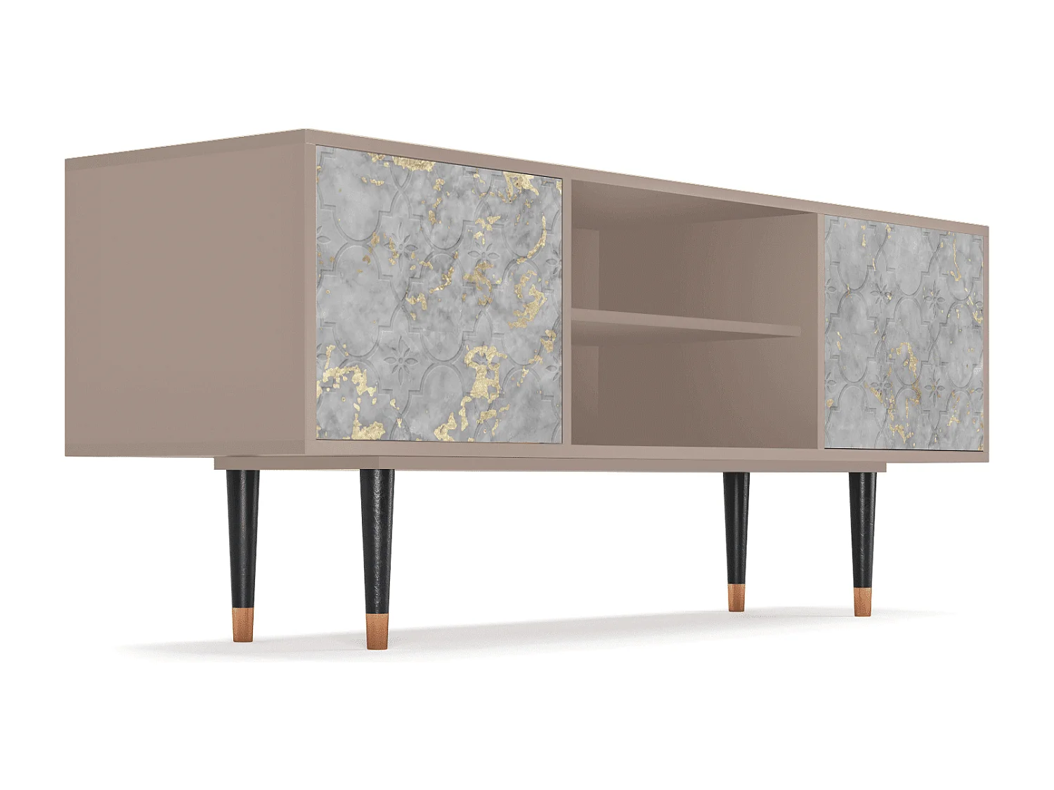 Mueble de TV - 170х69х48 cm - T2 - Mariana Trench, Latte