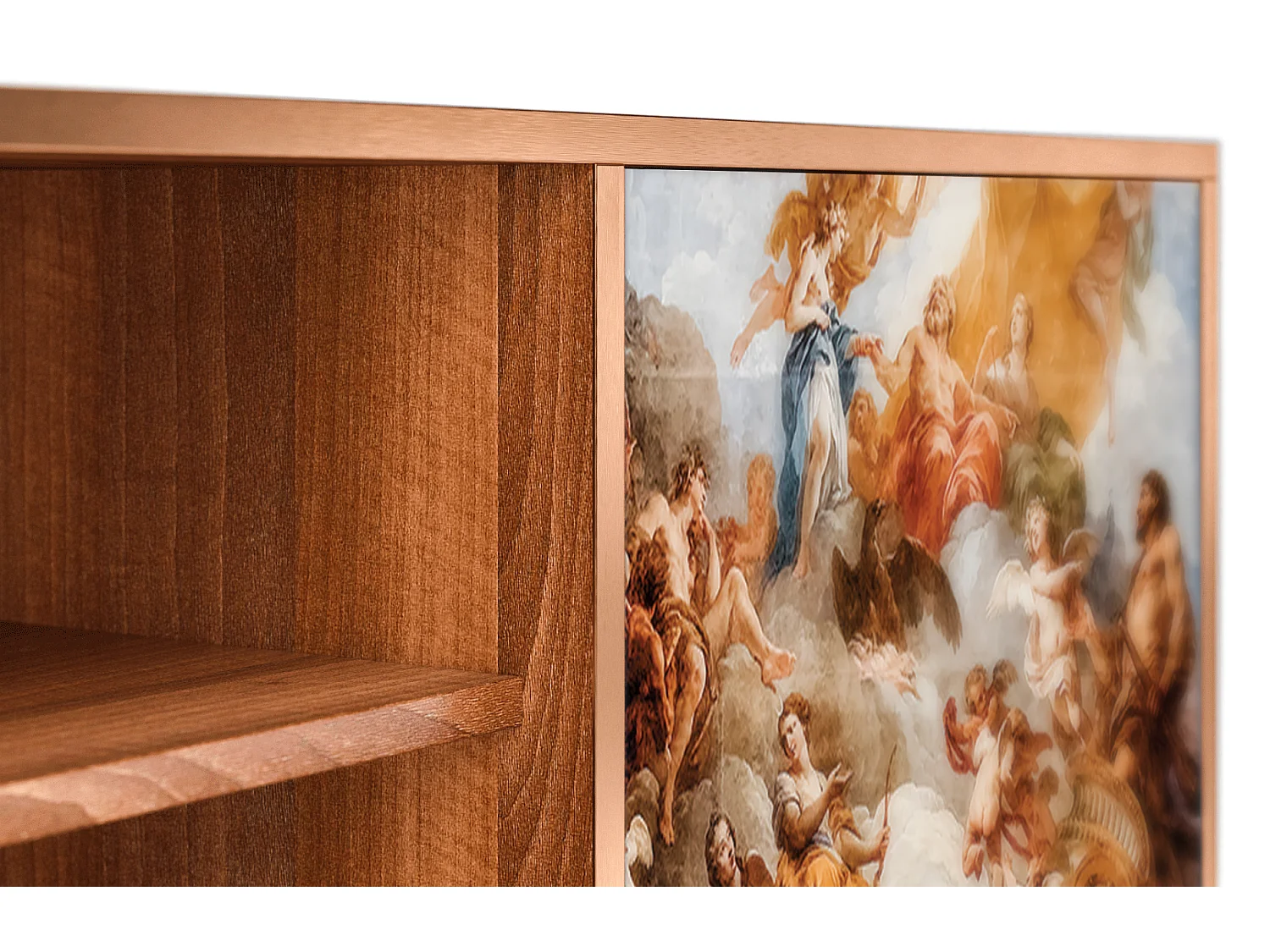 Mueble de TV - 170х69х48 cm - T2 - Versailles, Nogueira