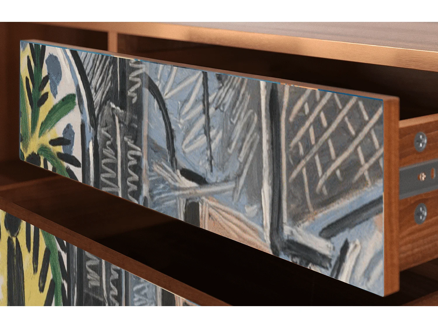 Meuble TV - 170х59х48 cm - T4 - The Studio , Noyer