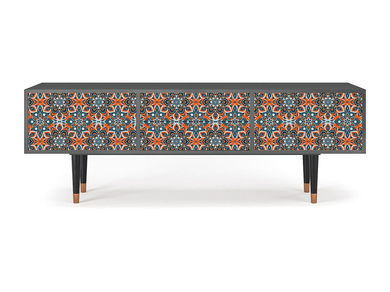 Mobile TV - 170х59х48 cm - T4 - Fire Beetle, Antracite