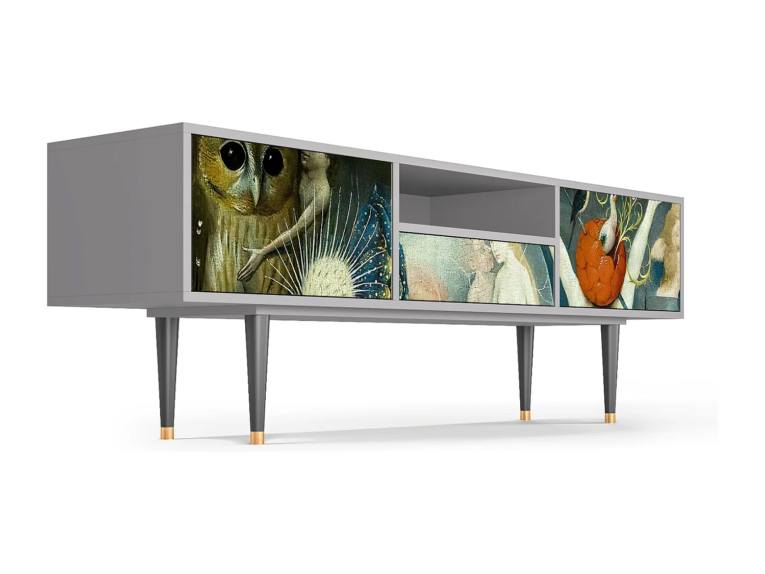 Mueble de TV - 170х59х41 cm - T6 - The Garden Of by Bosch, Cinza