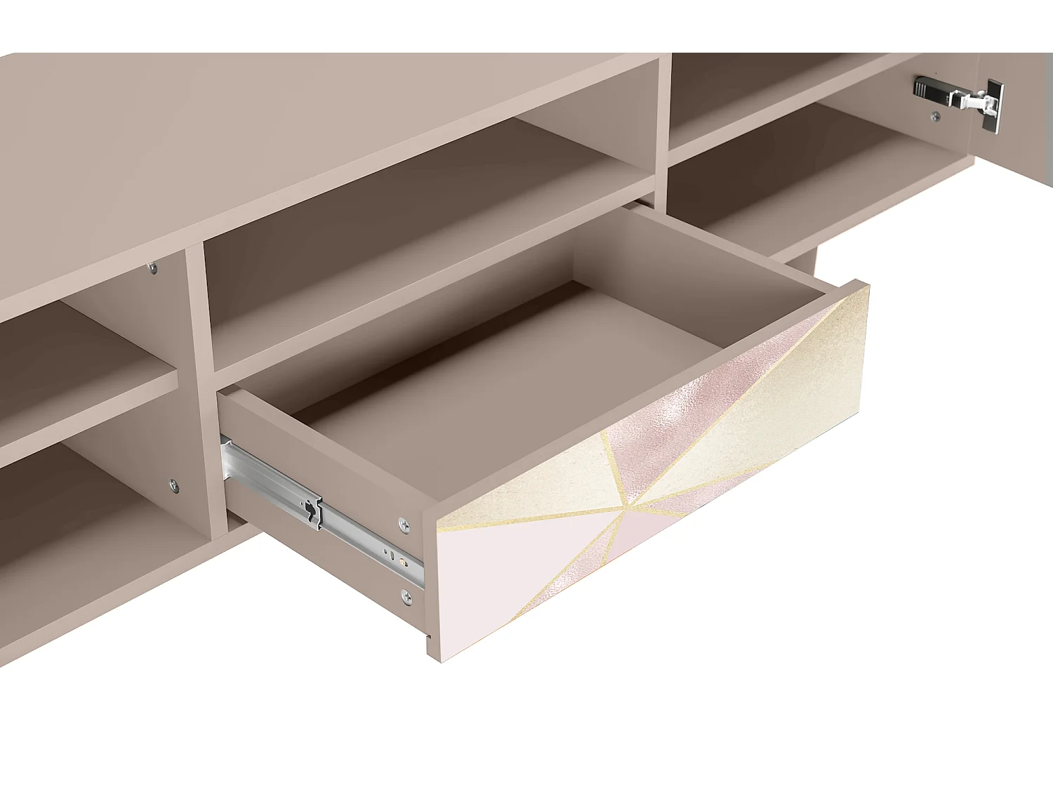 TV-Möbel - 170х59х41 cm - T6 - Cosmopolitan Diva, Latte