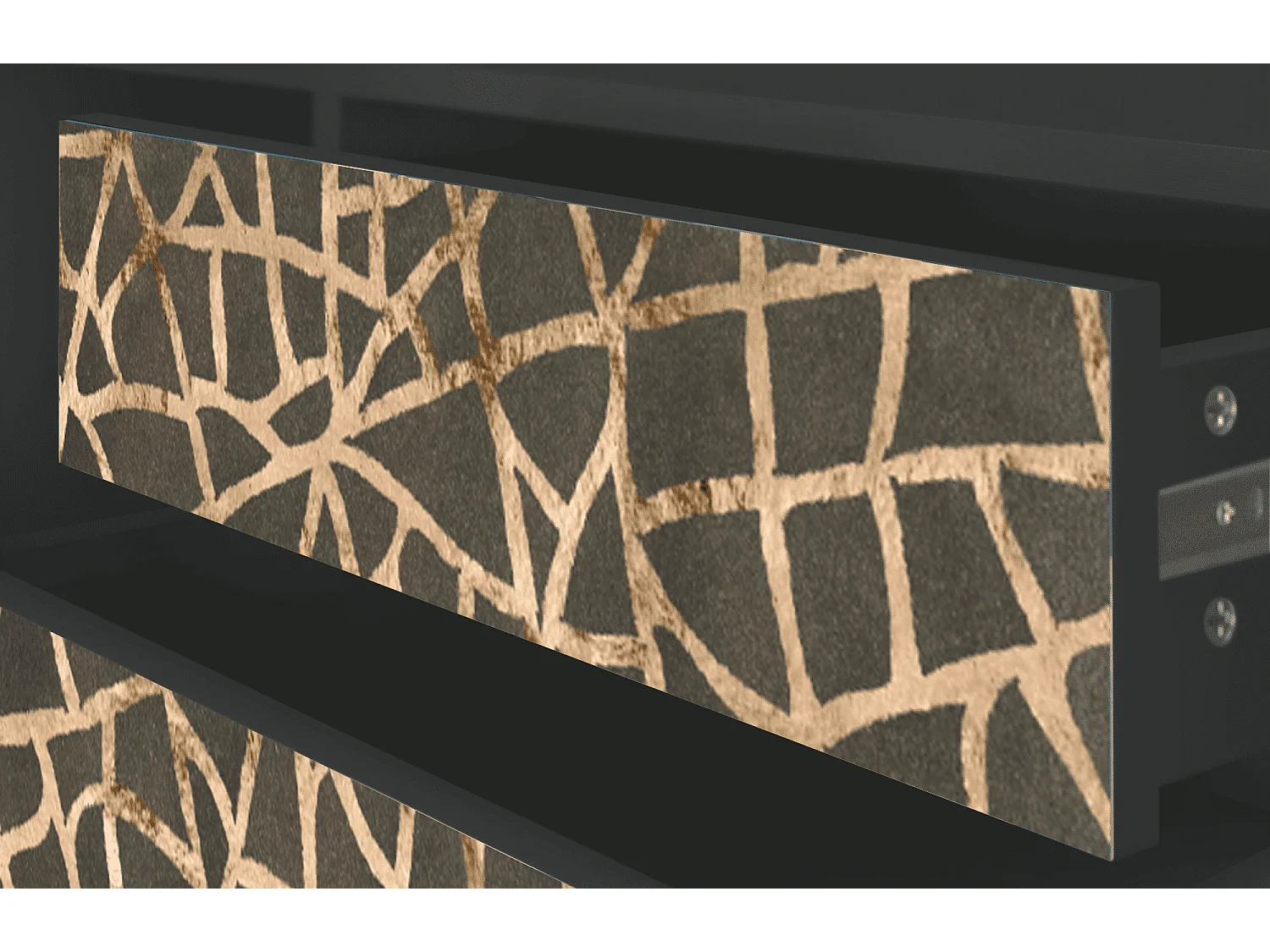 Mueble de TV - 170х59х48 cm - T4 - Enlarged Leaf, Antracite