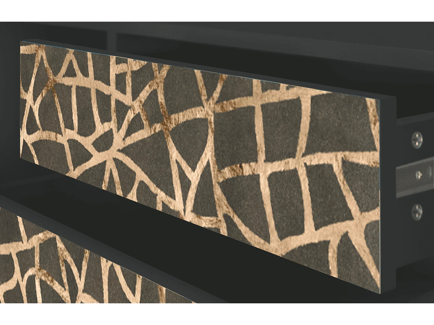 TV-Möbel - 170х59х48 cm - T4 - Enlarged Leaf, Anthrazit