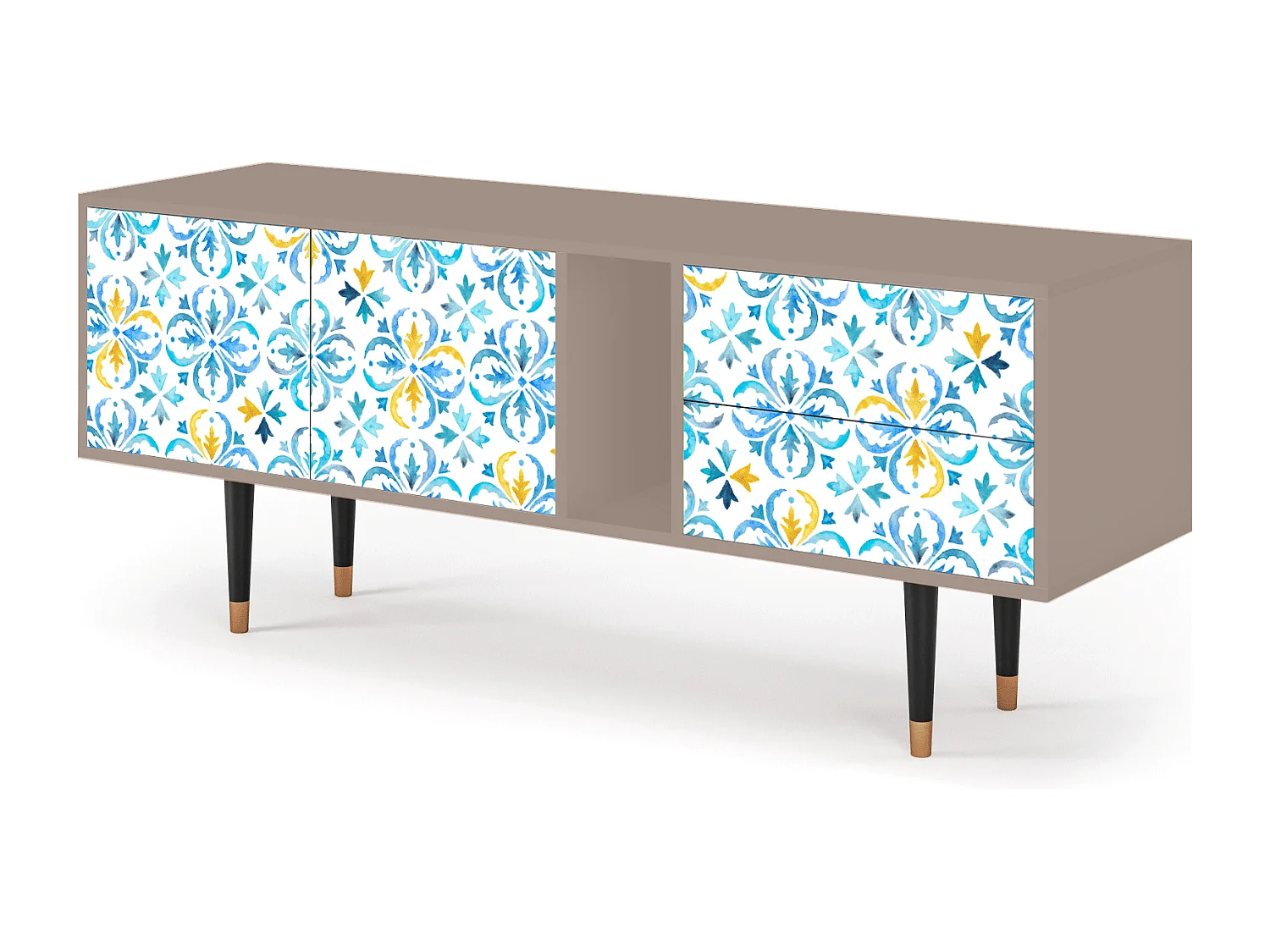 Meuble TV - 170х69х48 cm - T1 - Lisbon Flover, Latte