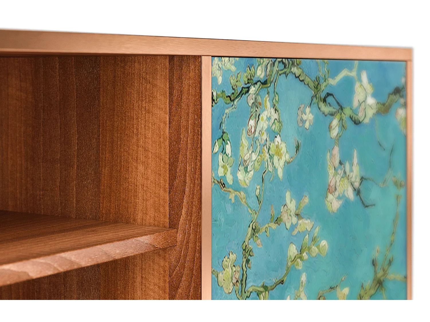 Szafka RTV - 170х69х48 cm - T2 - Almond Blossom, Orzech