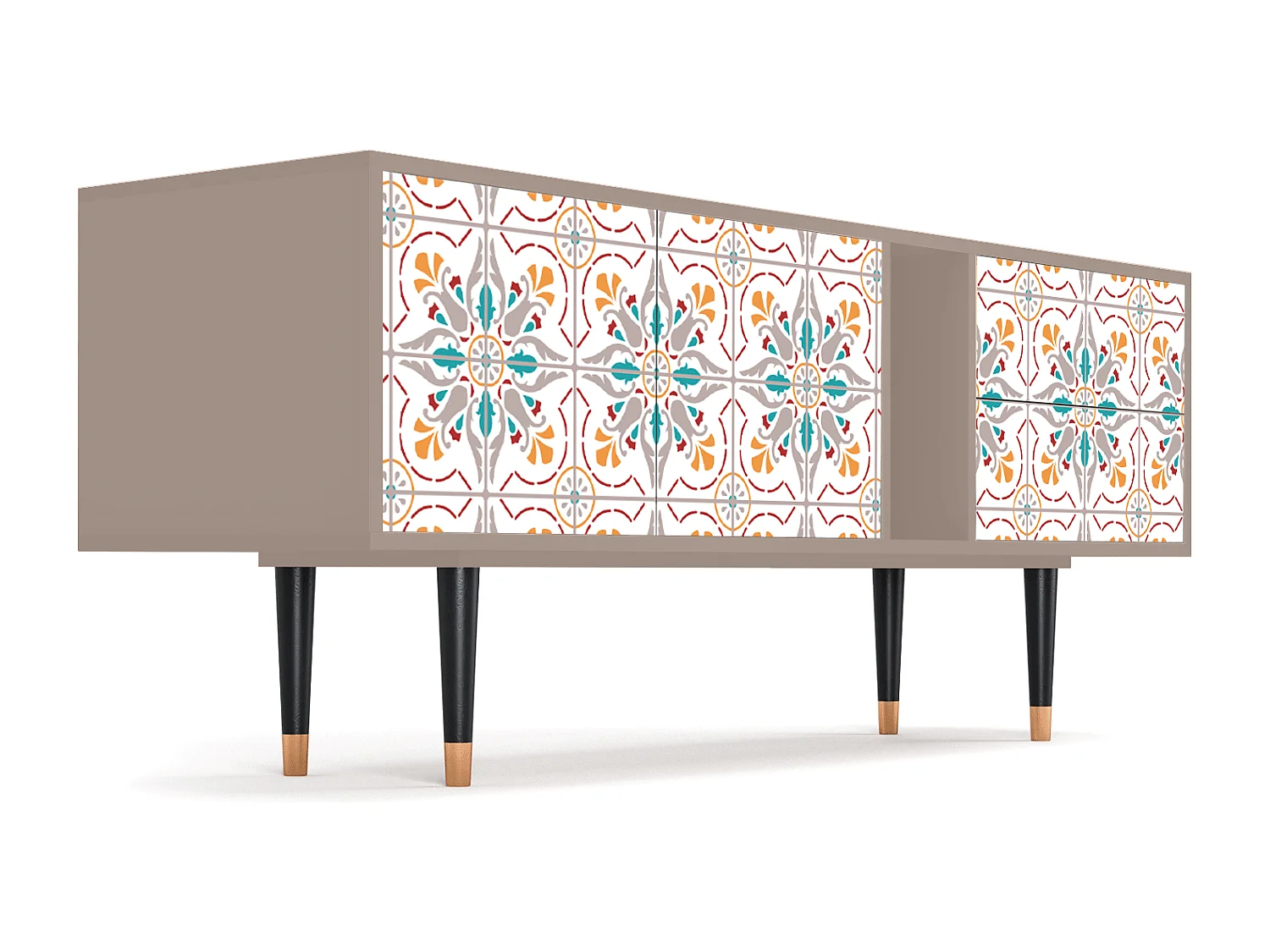 Mueble de TV - 170х69х48 cm - T1 - Spring Ceramics, Latte