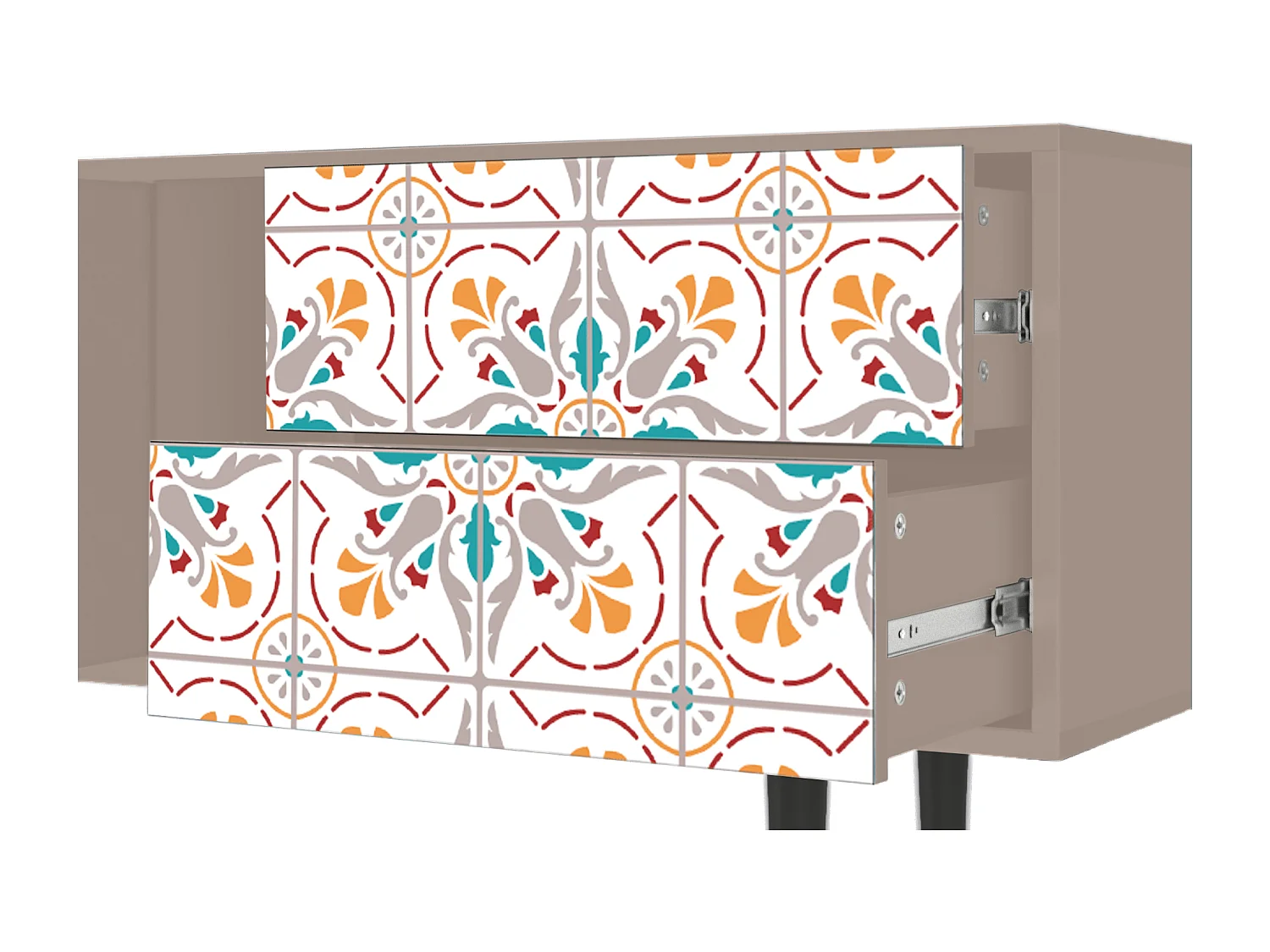 Mueble de TV - 170х69х48 cm - T1 - Spring Ceramics, Latte