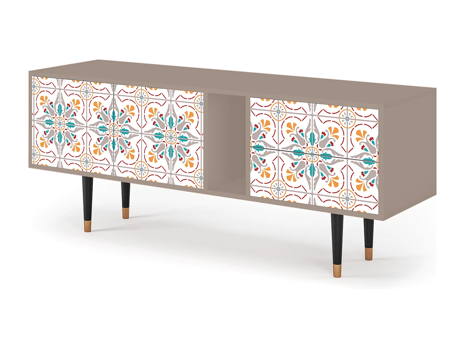 Meuble TV - 170х69х48 cm - T1 - Spring Ceramics, Latte